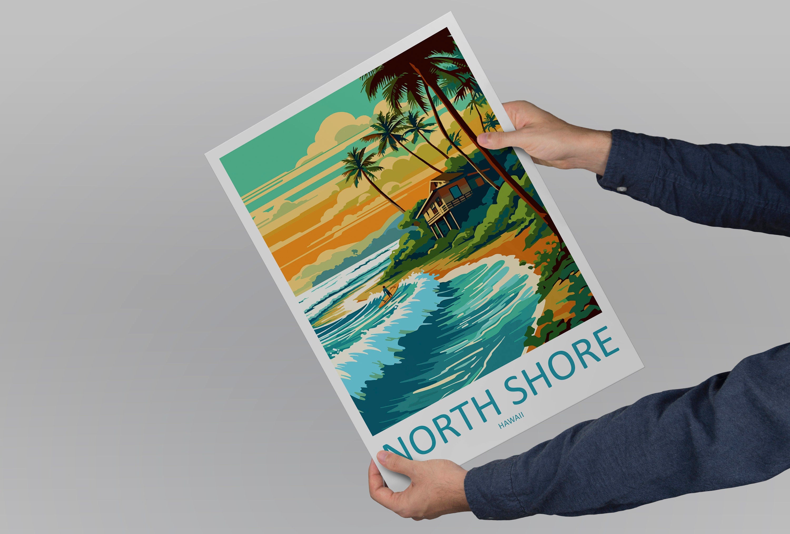 North Shore Travel Print