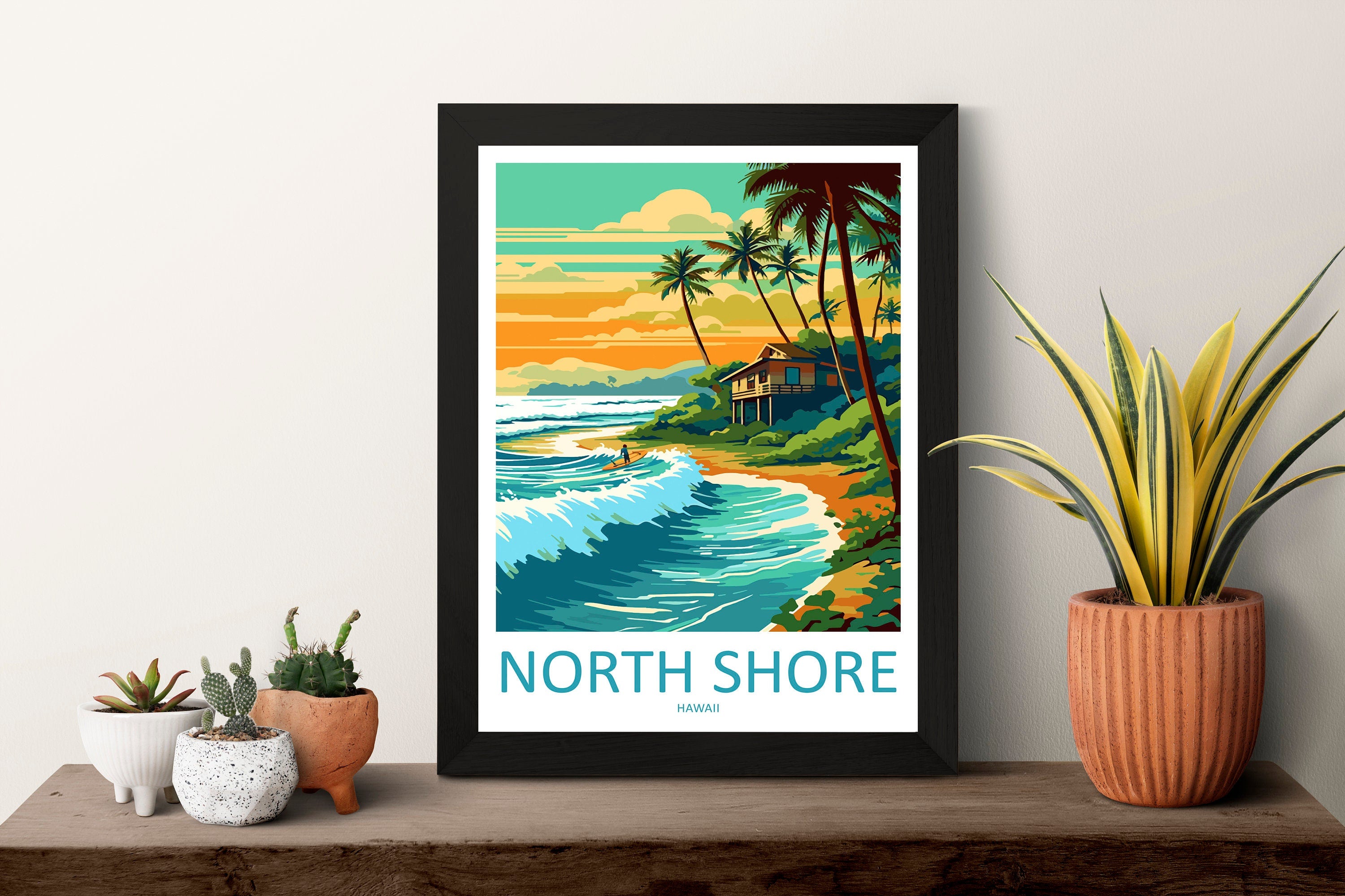 North Shore Travel Print