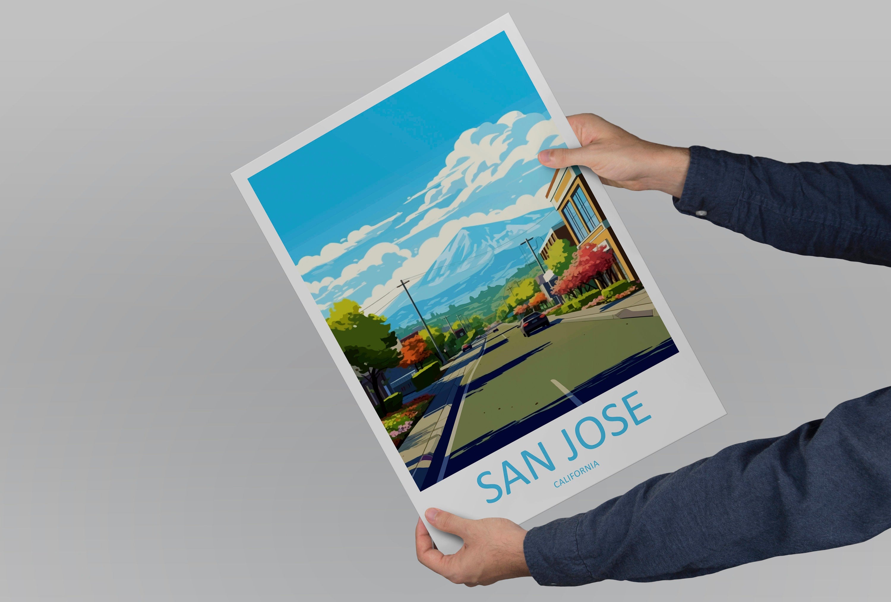 San Jose Travel Print