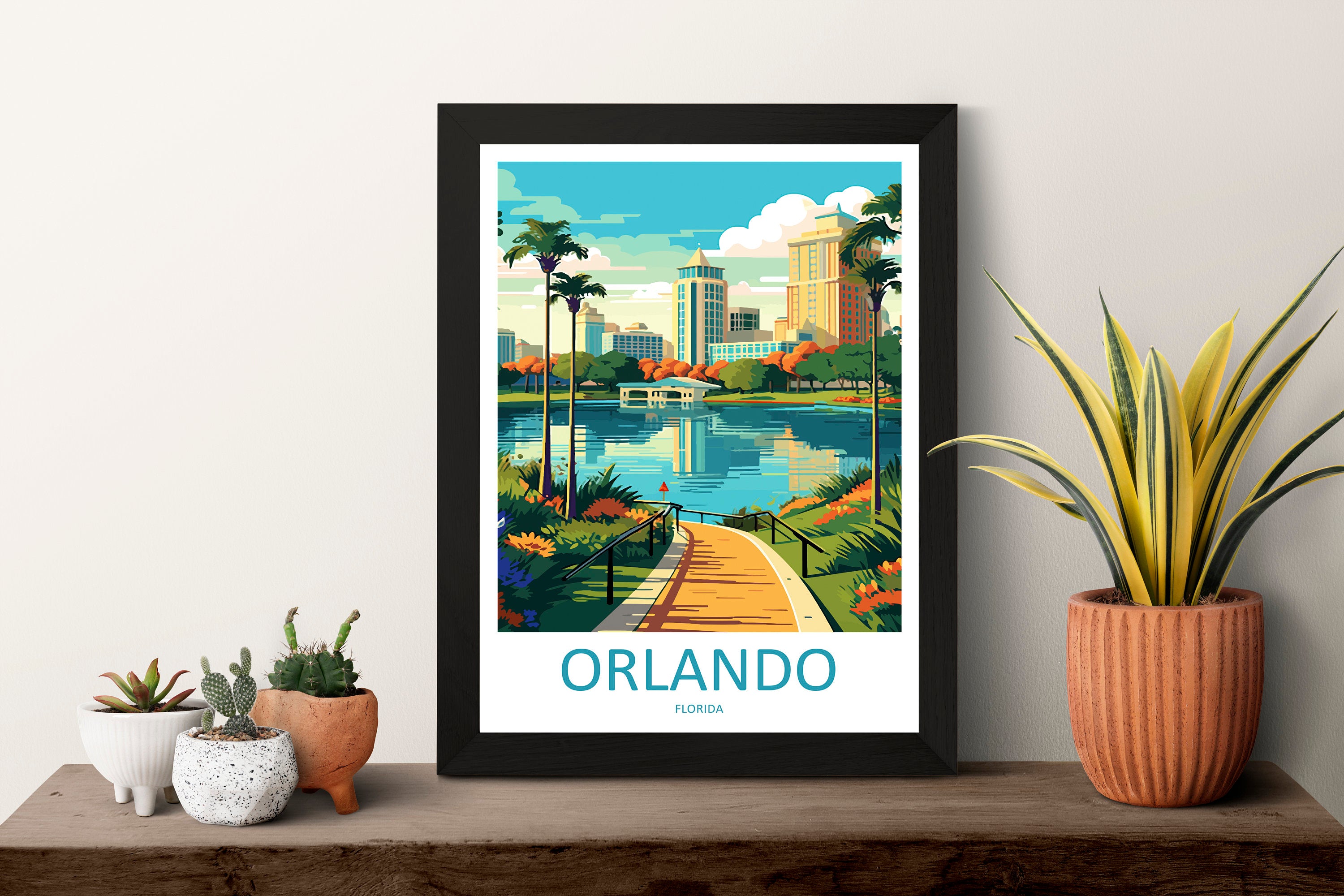 Orlando Travel Print