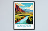 San Rafael Travel Print