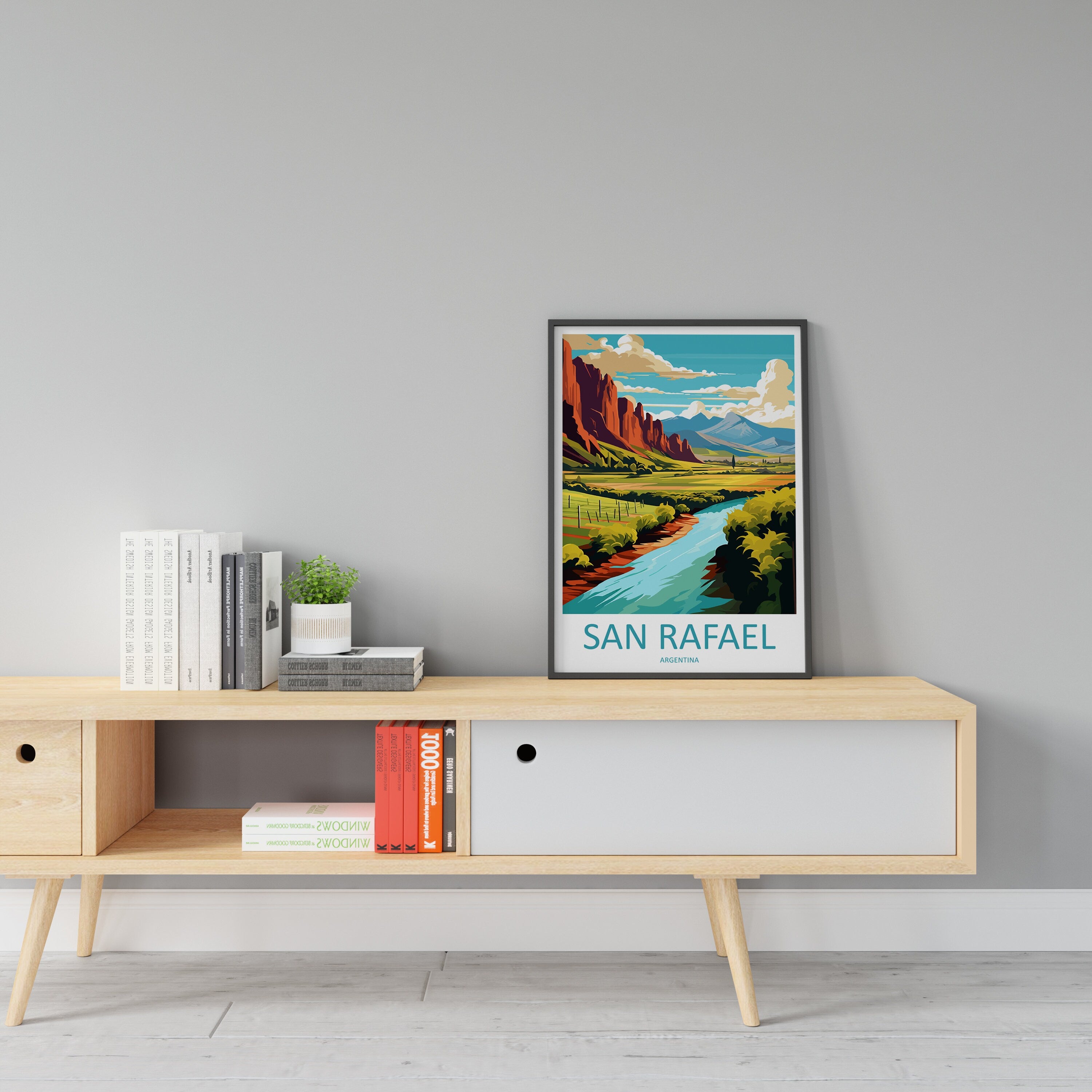 San Rafael Travel Print