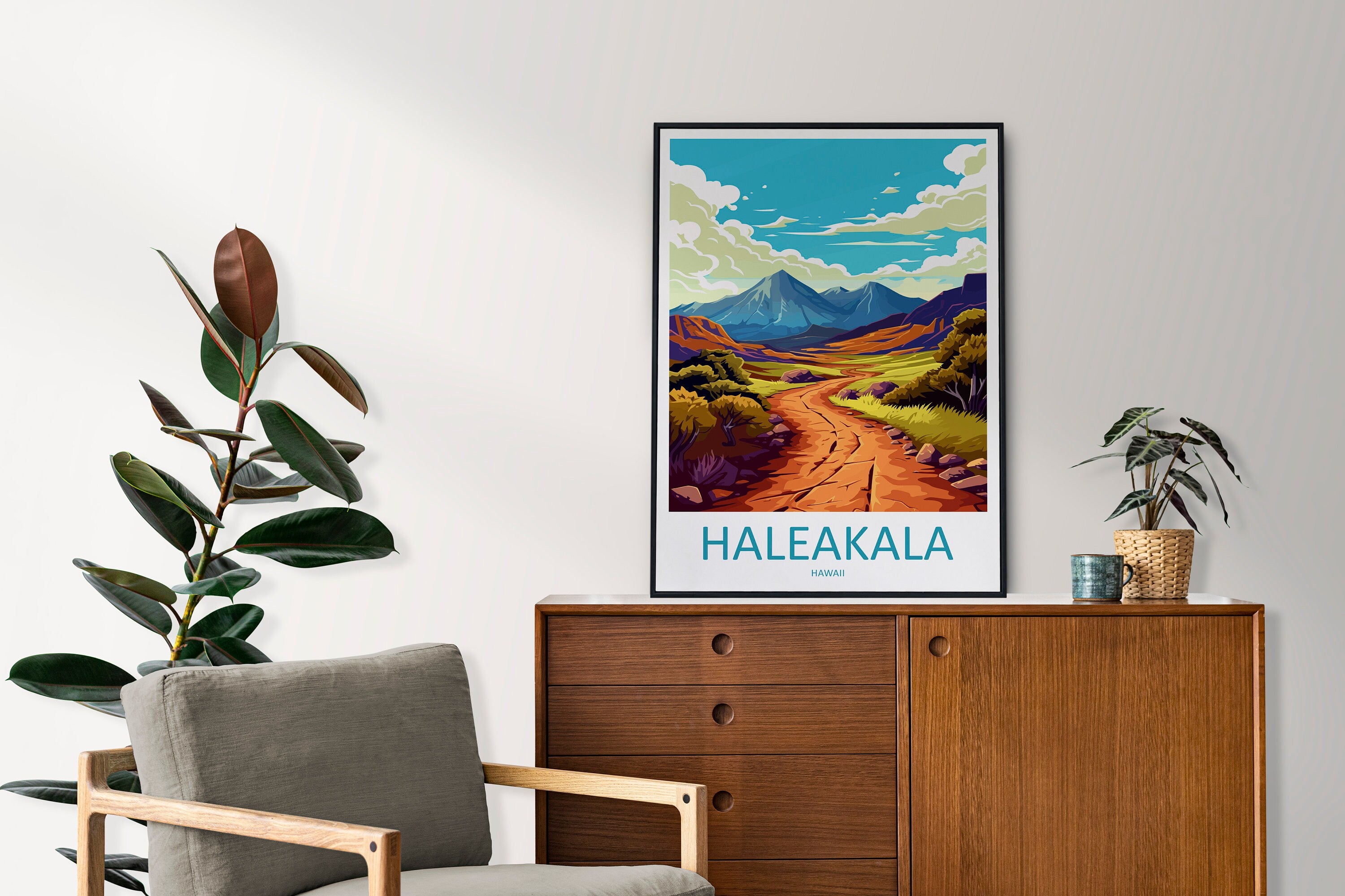 Haleakala Travel Print