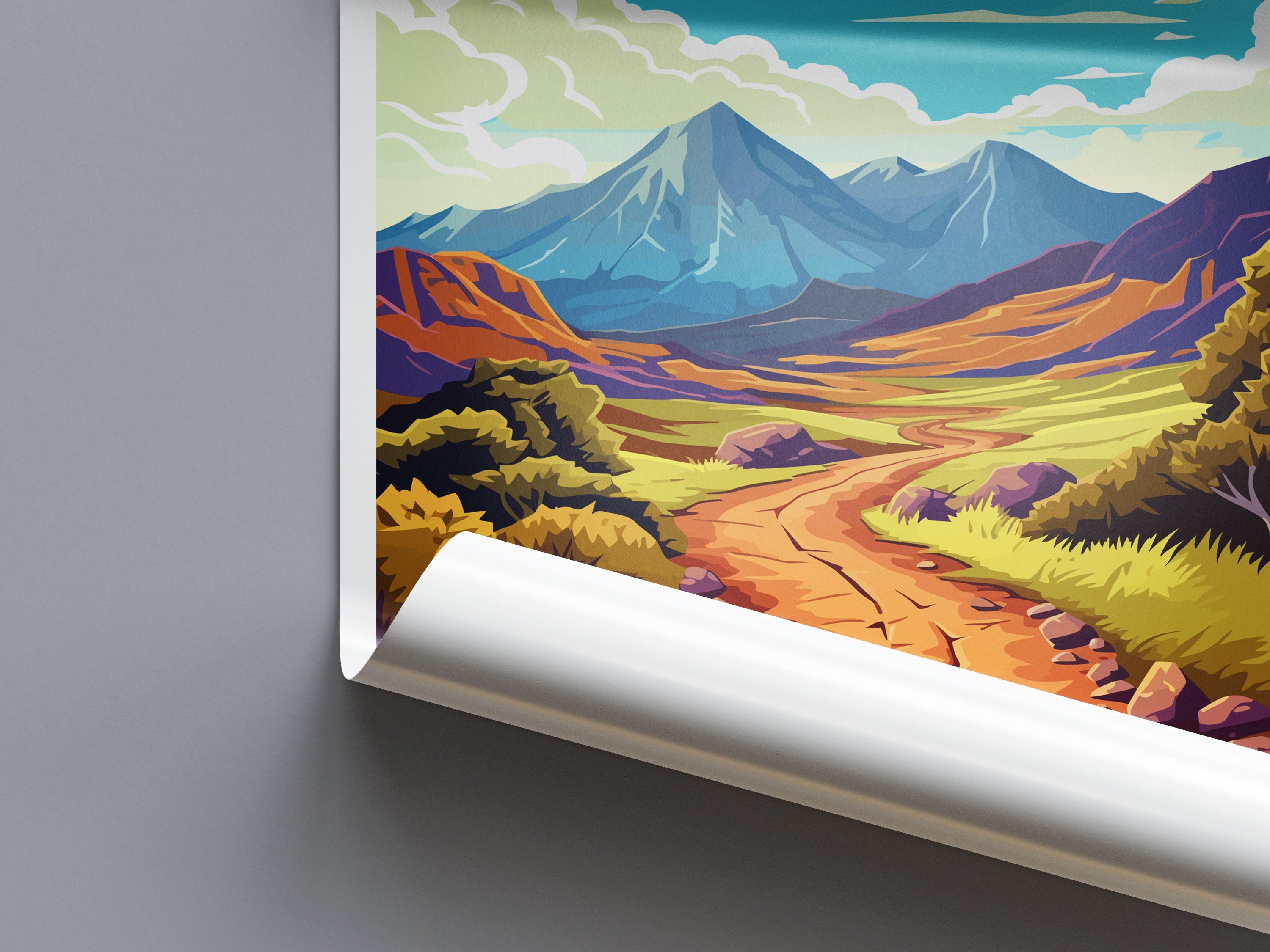 Haleakala Travel Print