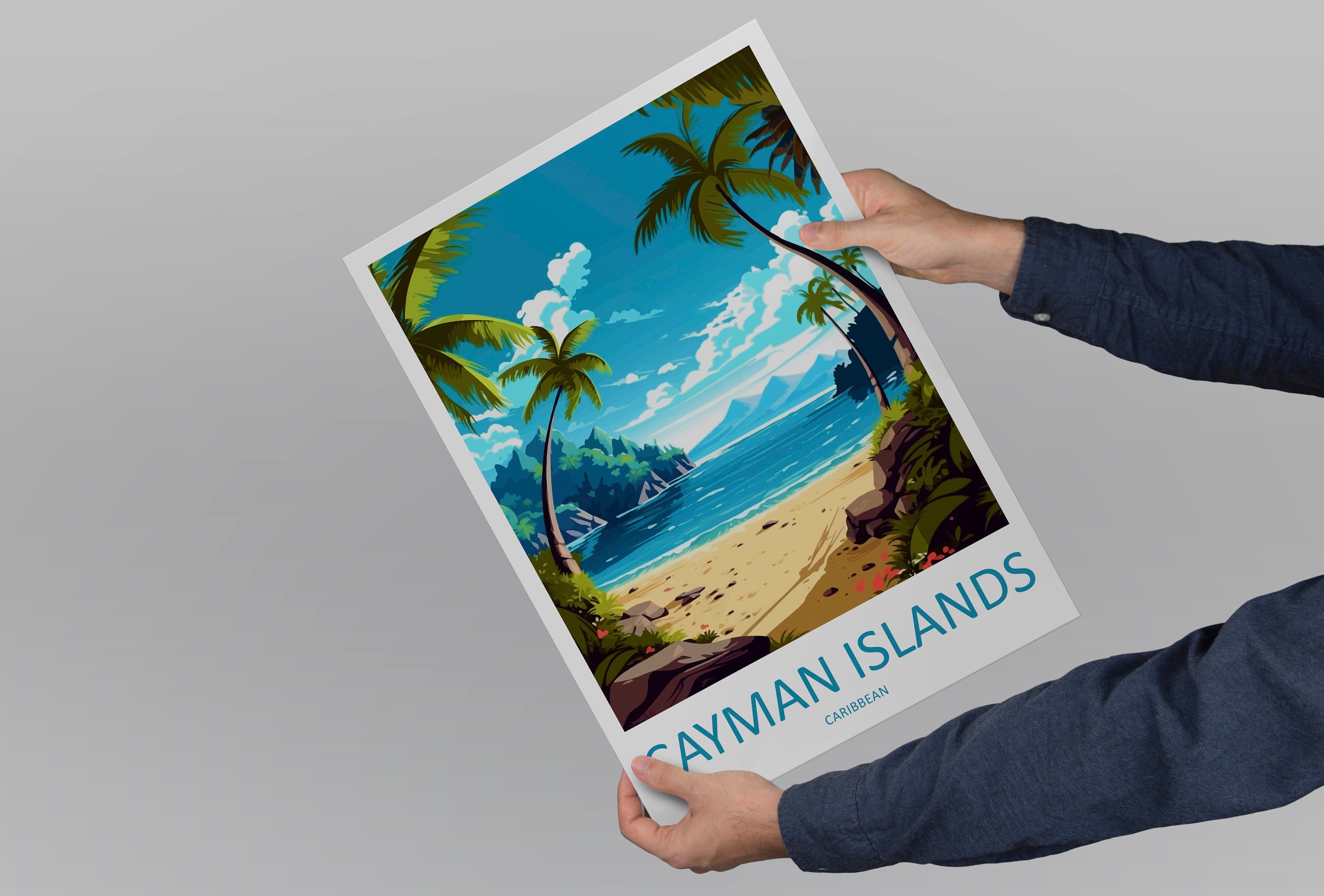 Cayman Islands Travel Print