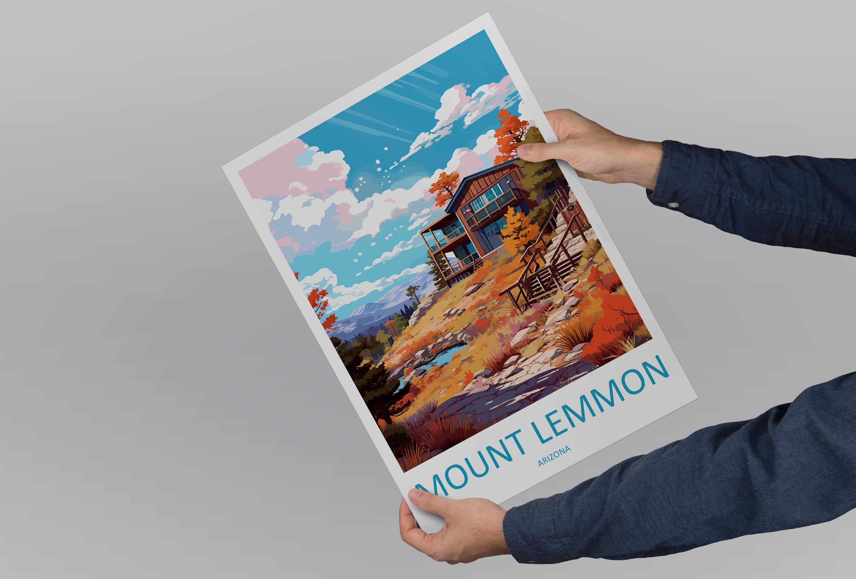 Mount Lemmon Travel Print