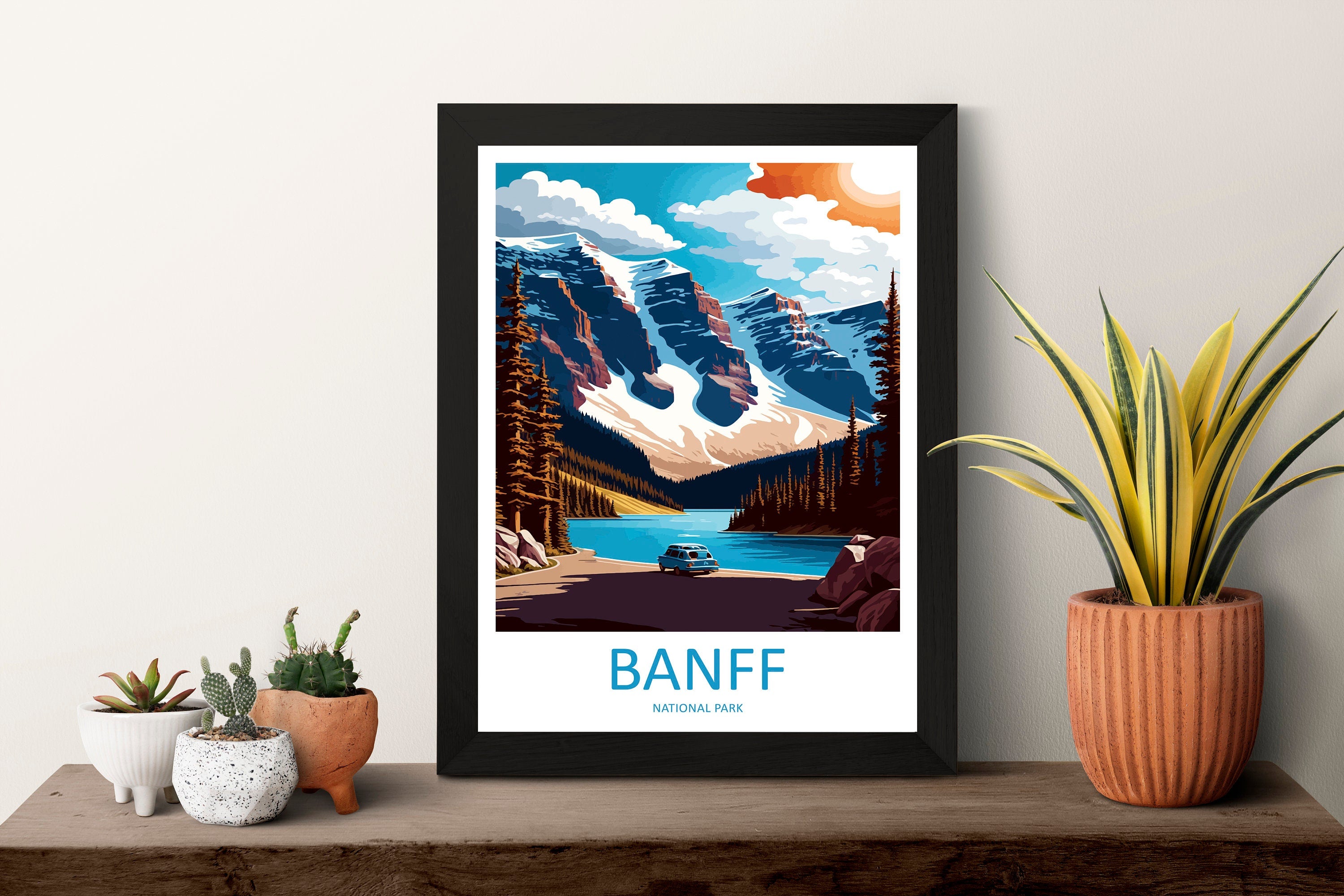 Banff National Park Travel Print