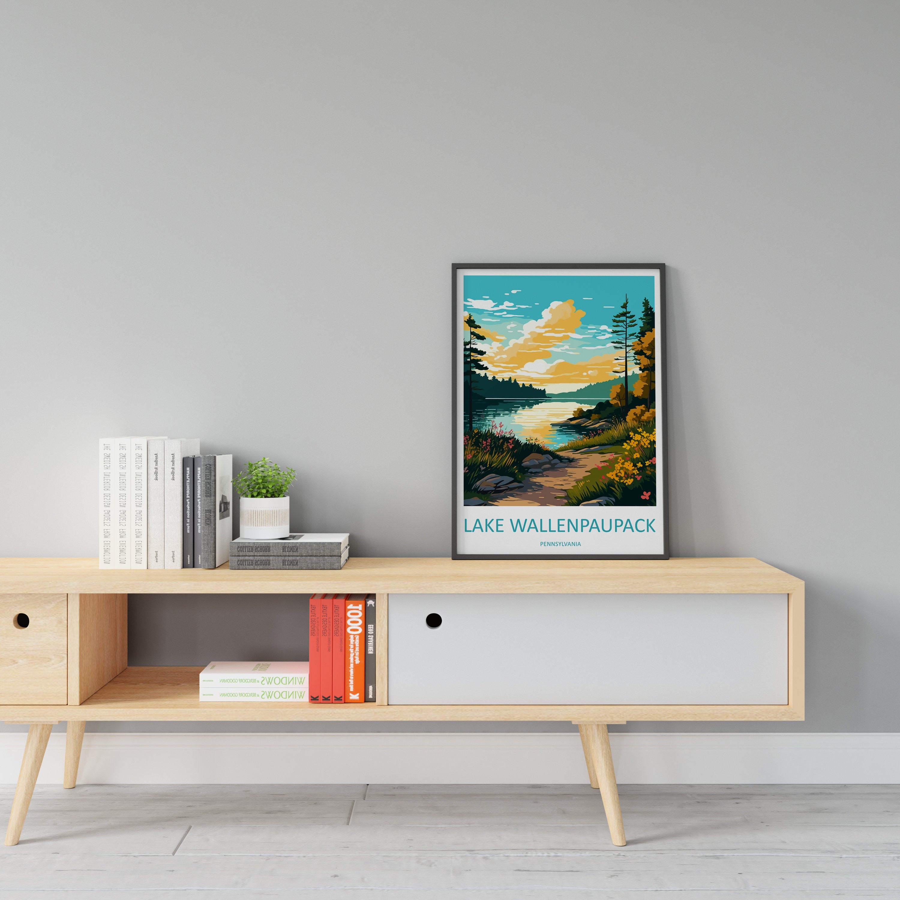 Lake Wallenpaupack Travel Print