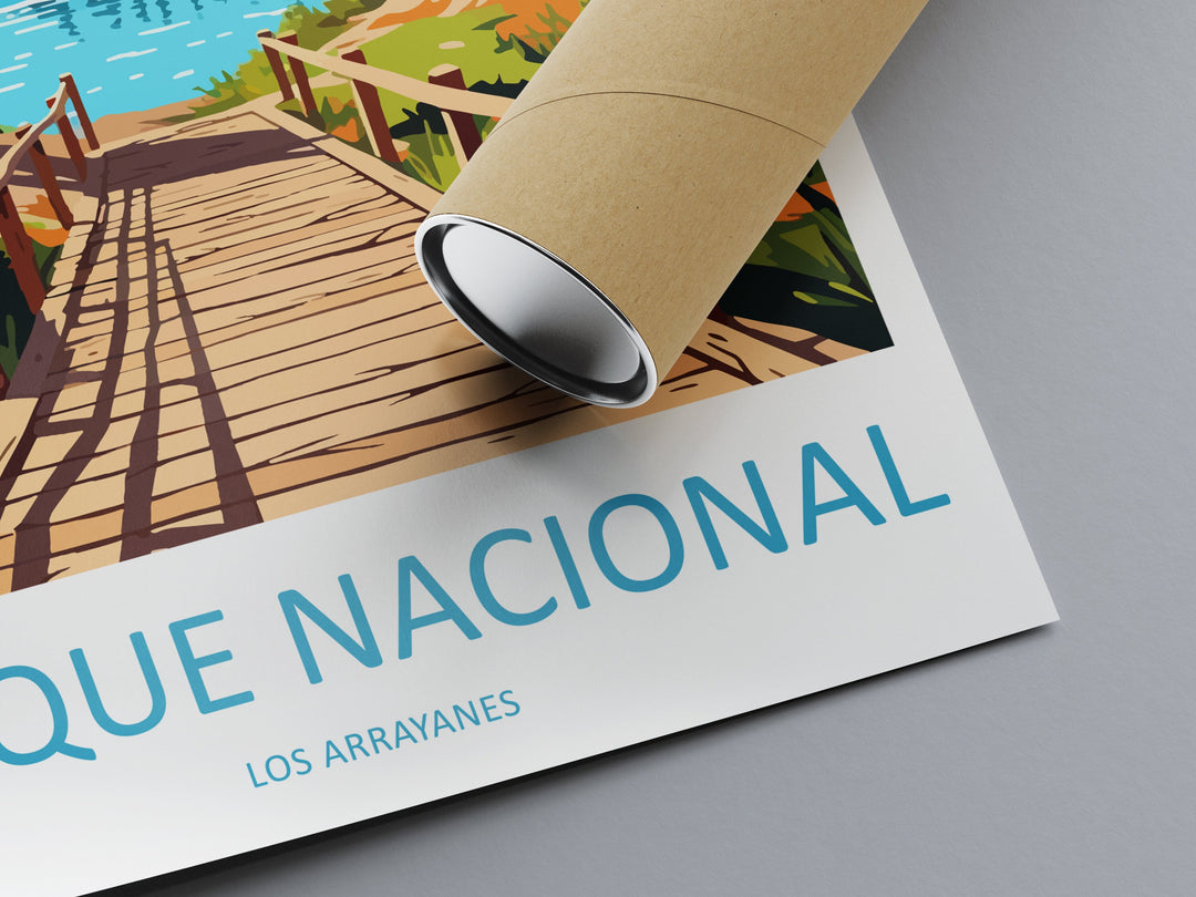 Parque Nacional Los Arrayanes Travel Print Wall Art Parque Nacional Los Arrayanes Wall Hanging Home Decor Gift Art Lovers Wall Art