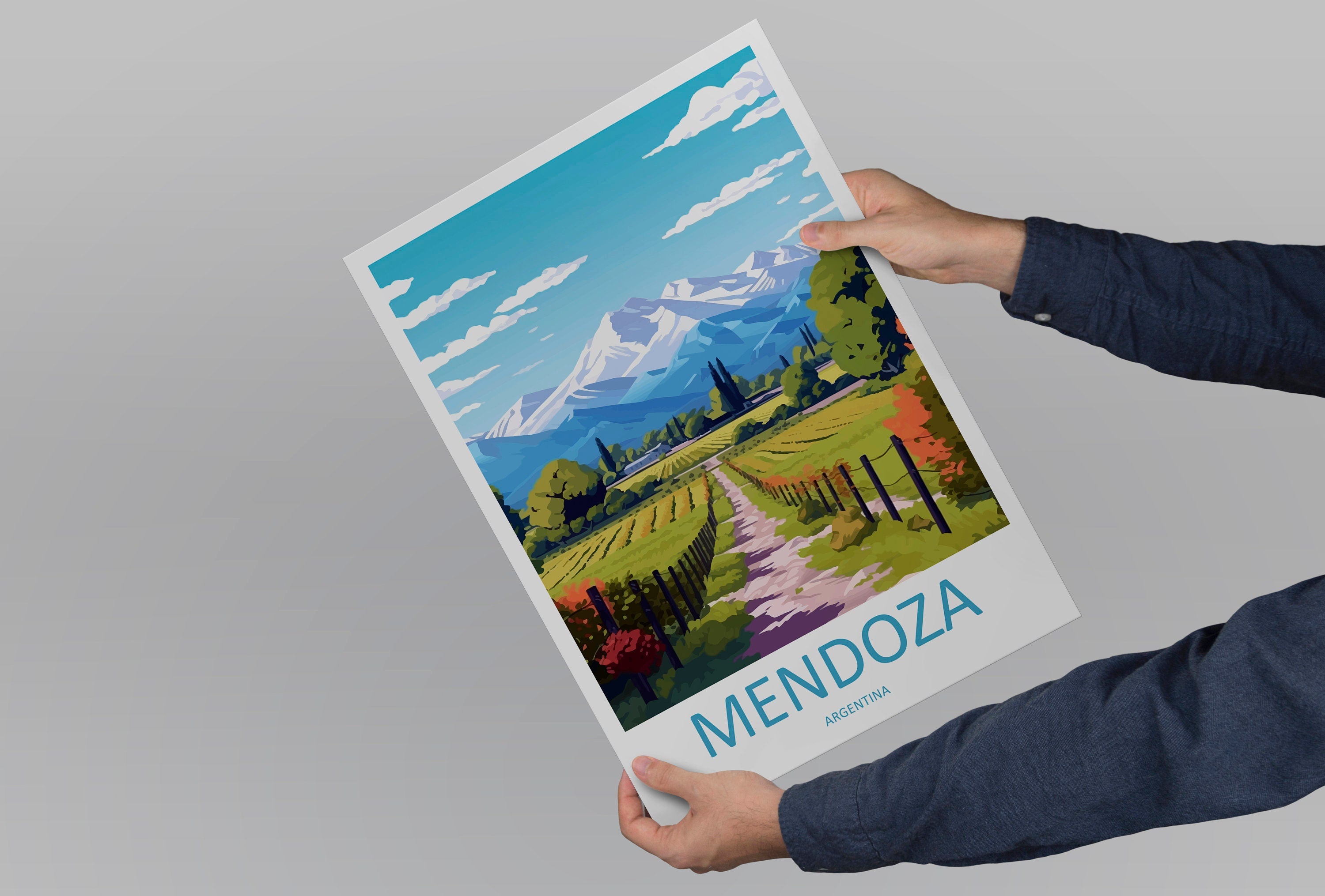 Mendoza Travel Print