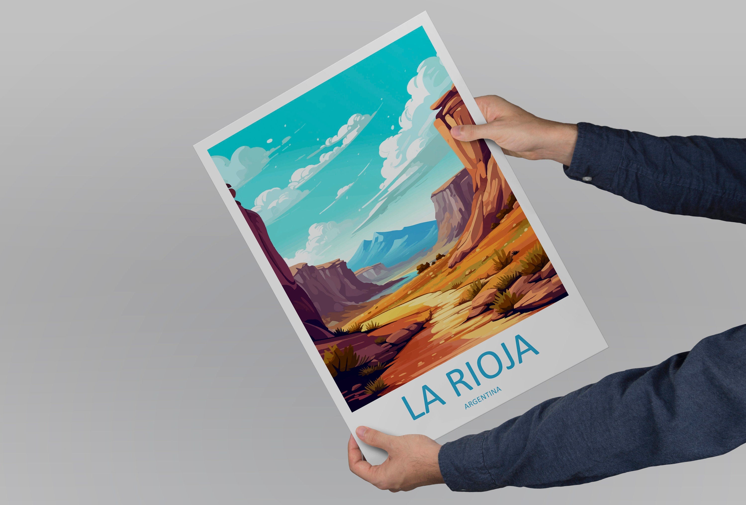 La Rioja Travel Print