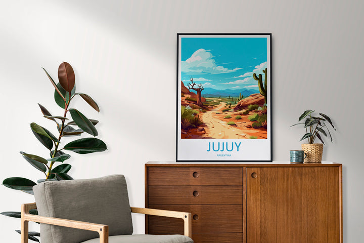 Jujuy Travel Print Wall Art Jujuy Wall Hanging Home Decor Jujuy Gift Art Lovers Wall Art Print Art Jujuy Artwork Argentina Print