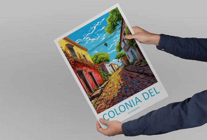 Colonia Del Sacramento Travel Print Wall Art Colonia Del Sacramento Wall Hanging Home Decor Colonia Del Sacramento Gift Art Lovers Wall Art