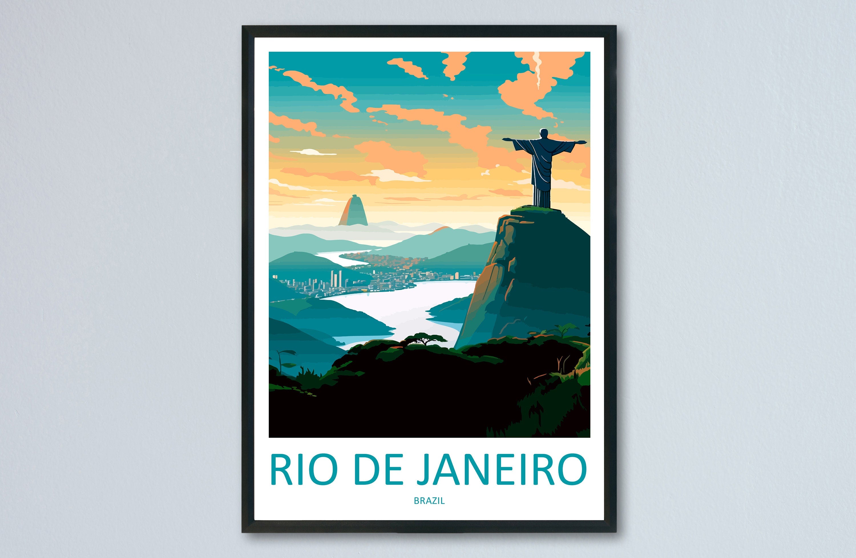 Rio De Janeiro Travel Print