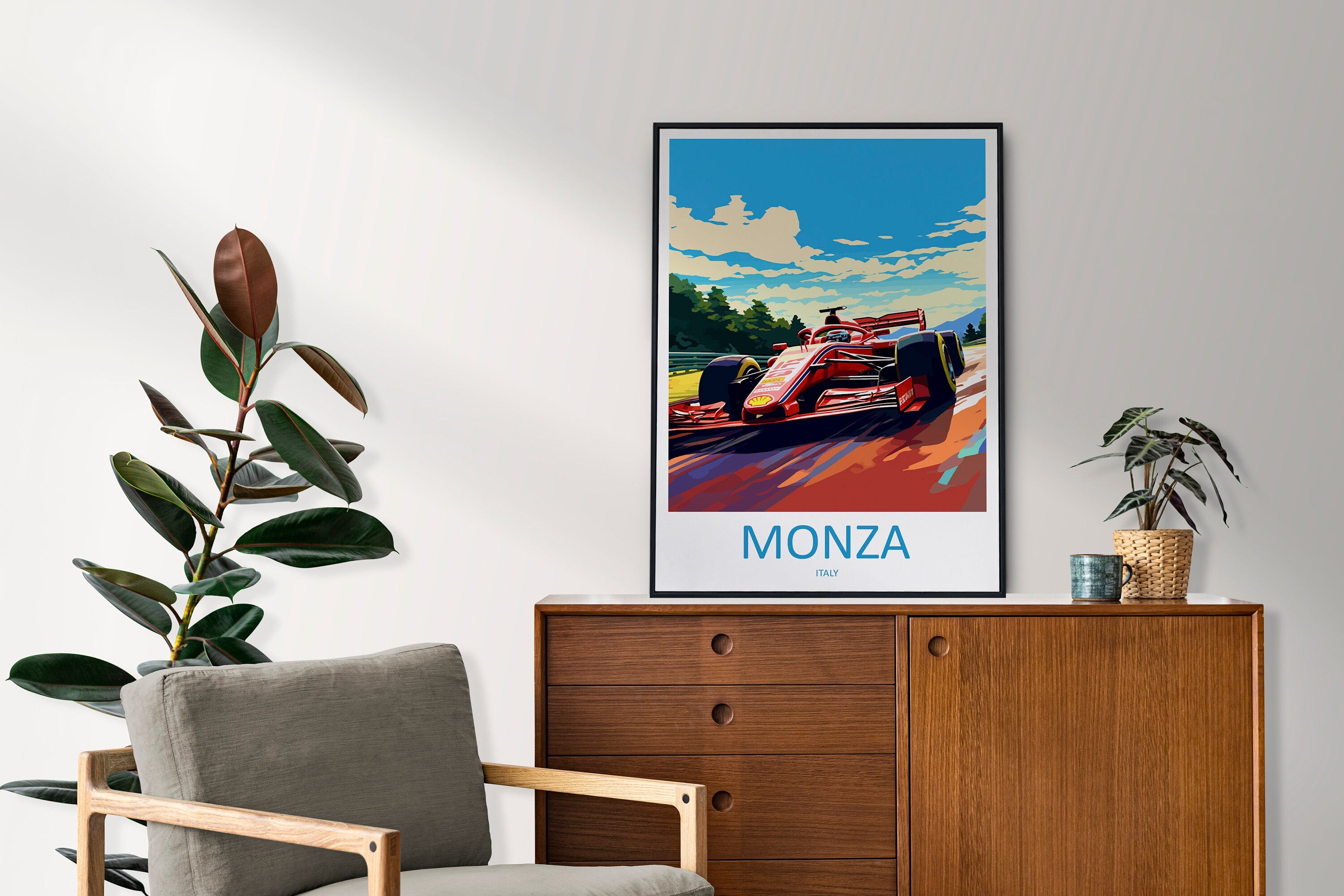 Monza Travel Print