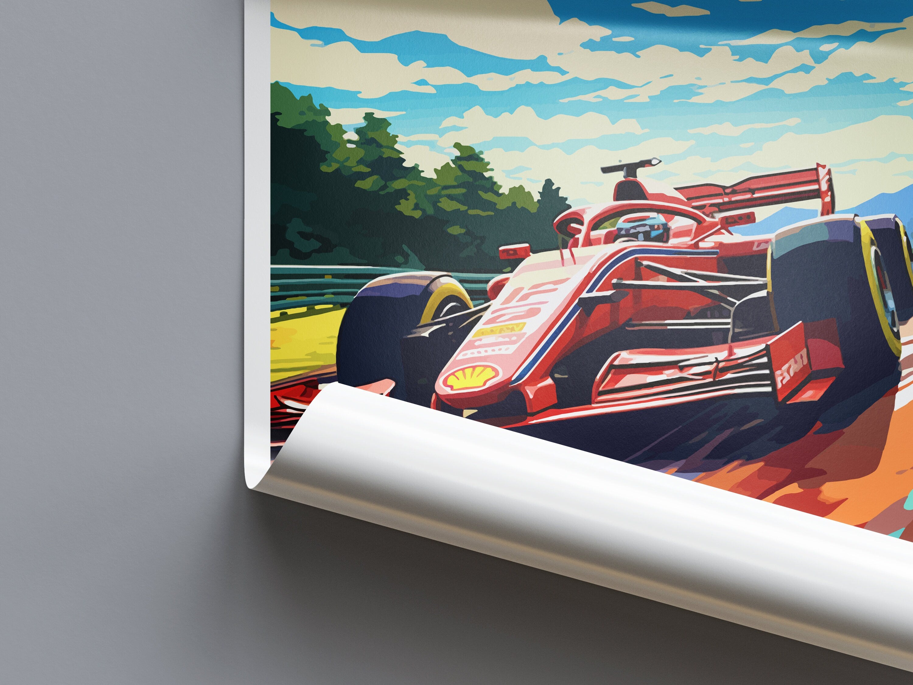 Monza Travel Print