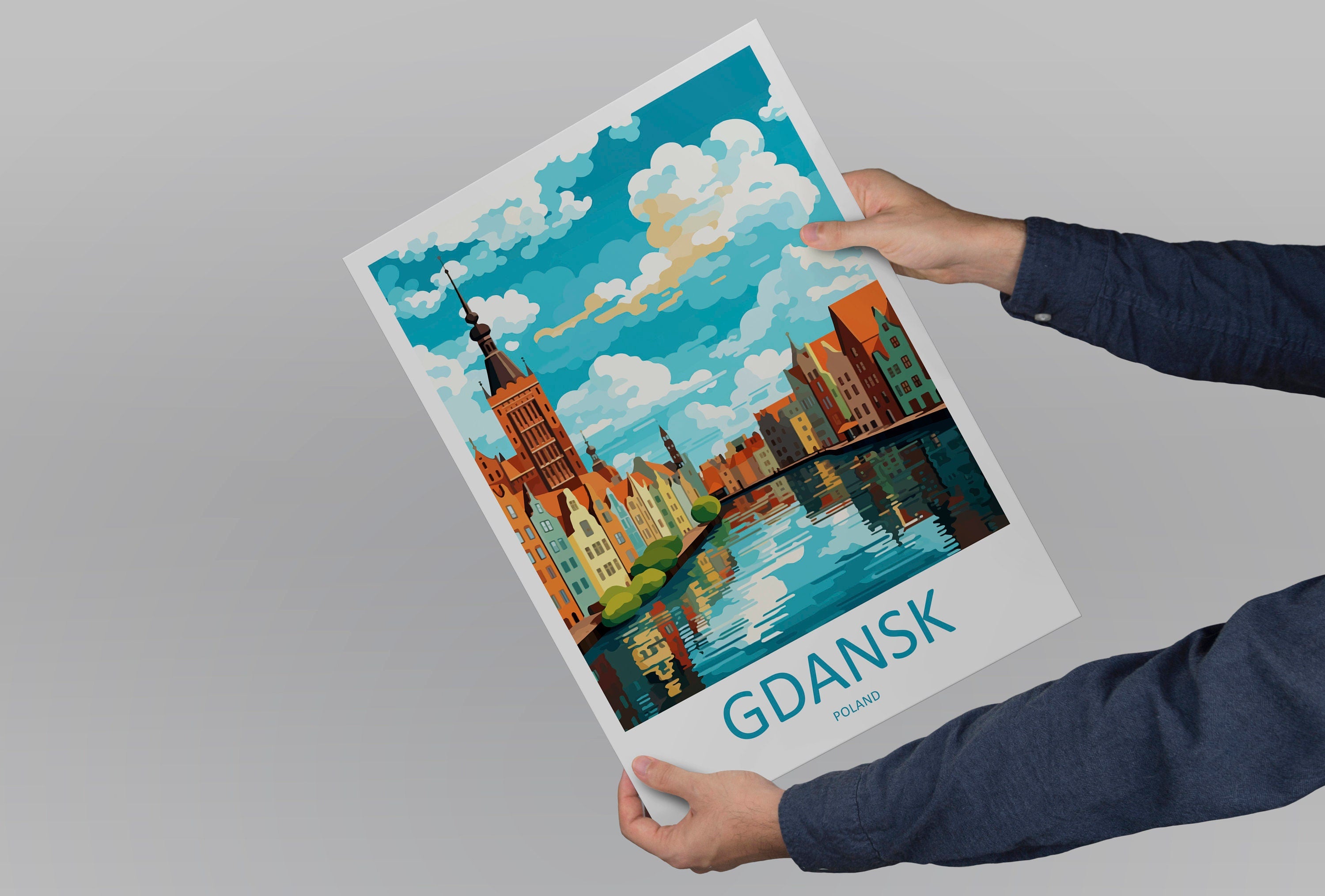 Gdansk Travel Print