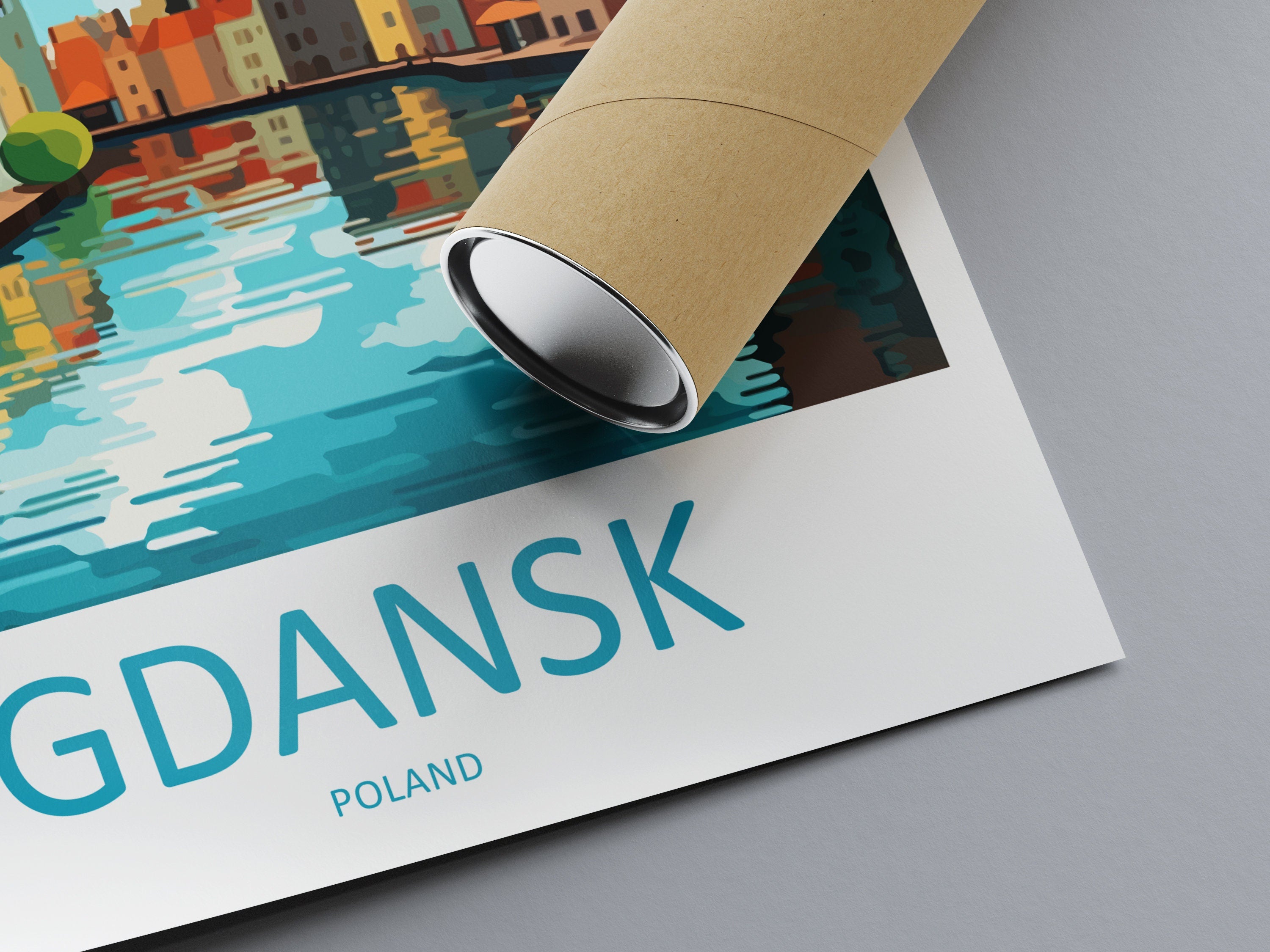 Gdansk Travel Print