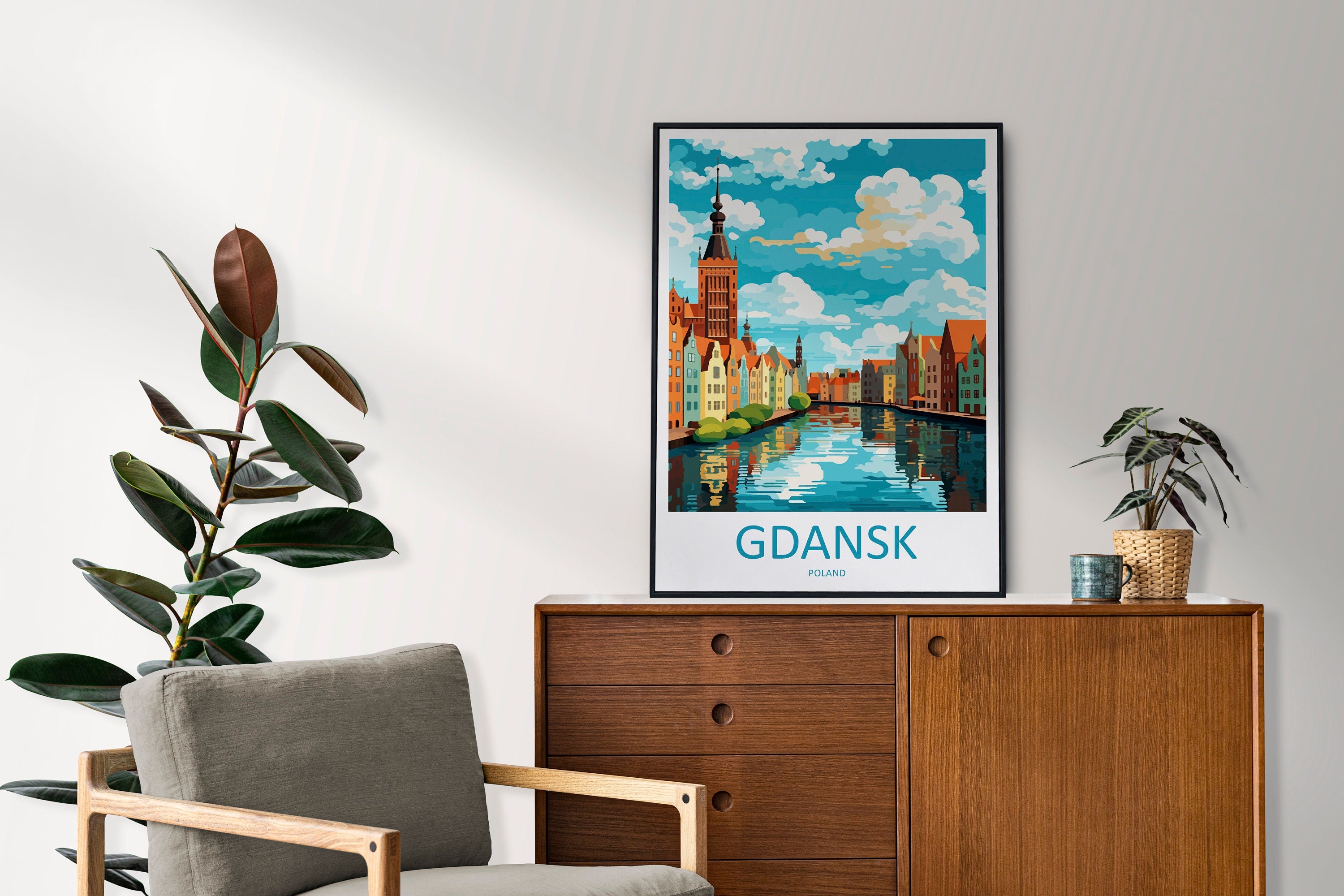 Gdansk Travel Print