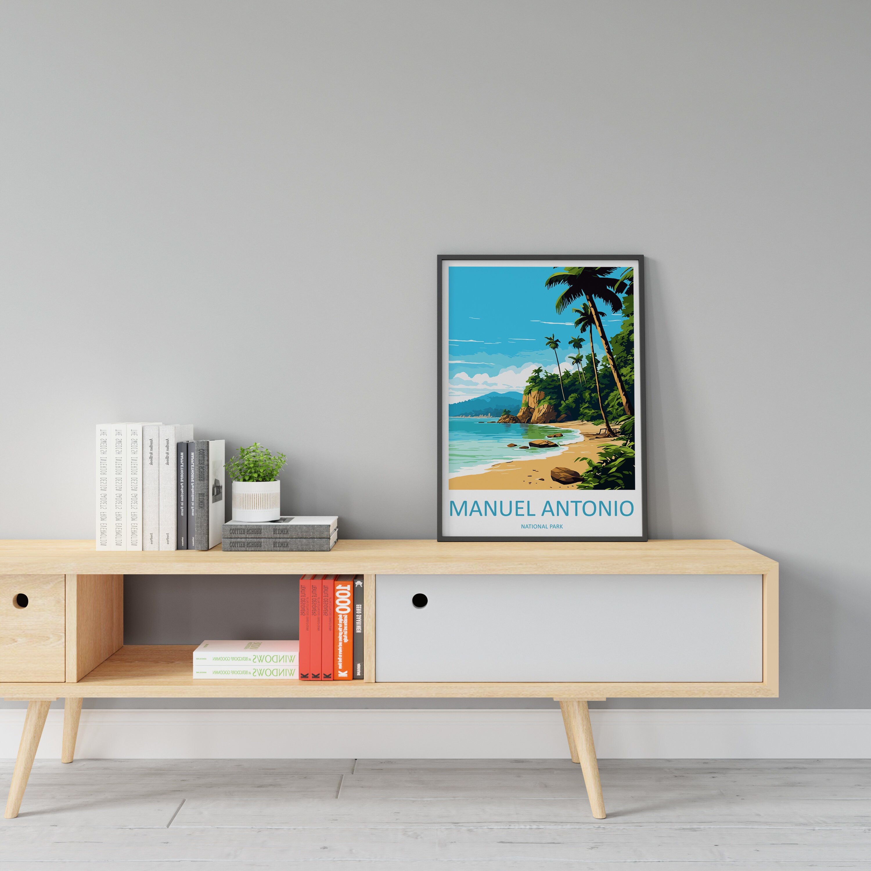 Manuel Antonio Park Travel Print