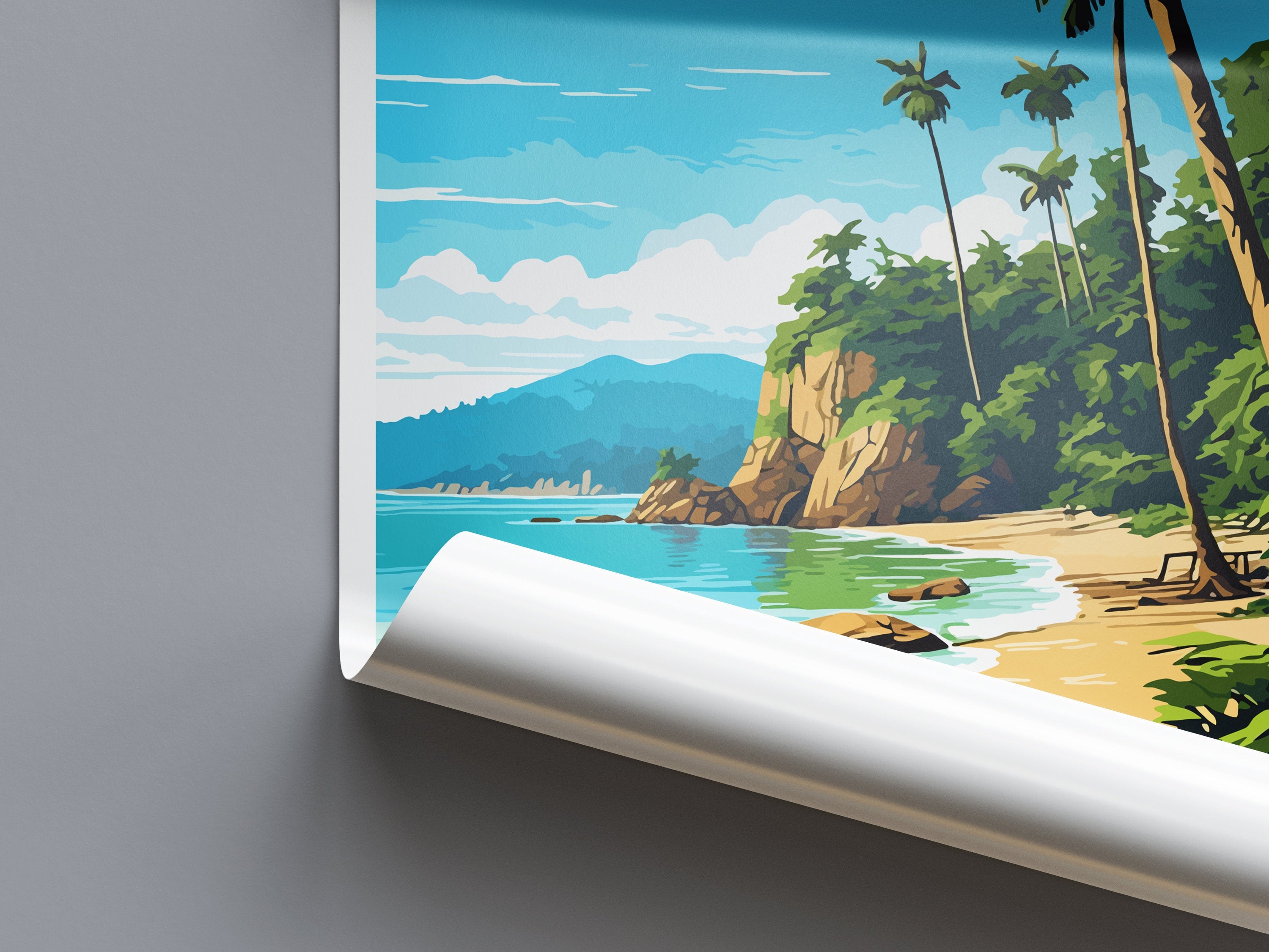 Manuel Antonio Park Travel Print