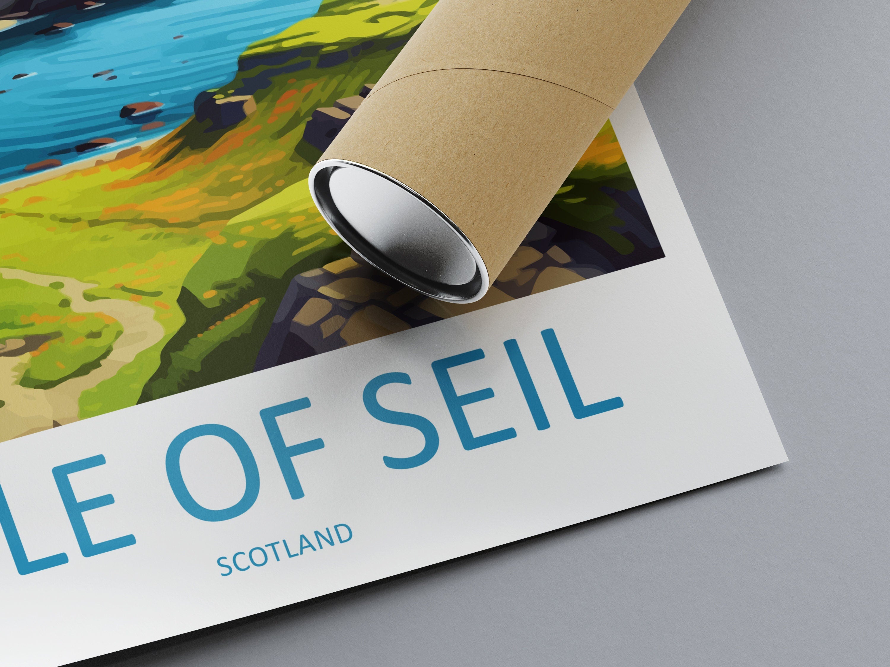 Isle Of Seil Travel Print