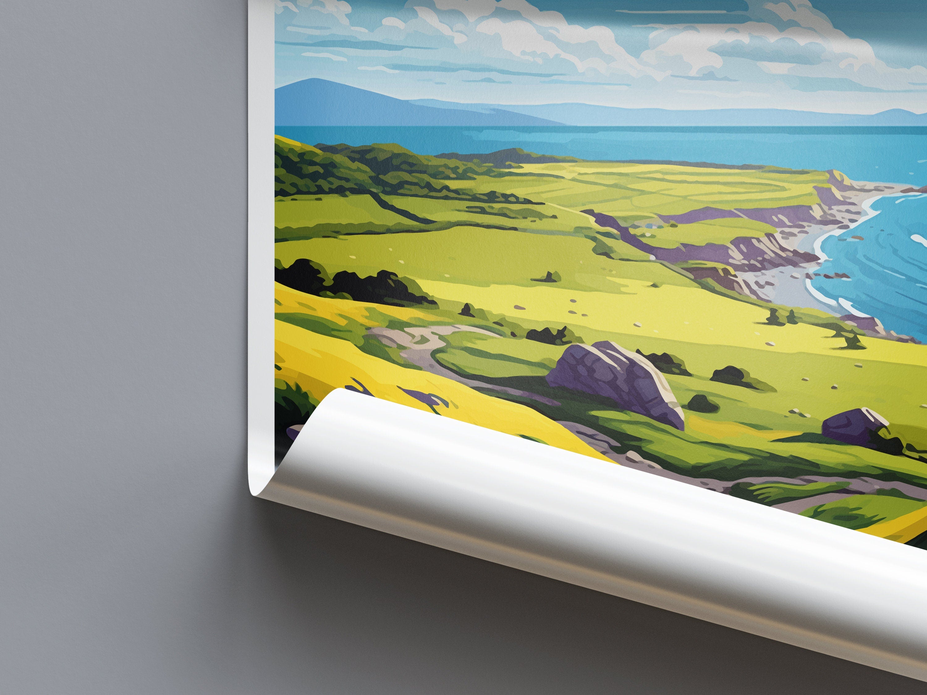 Isle Of Seil Travel Print