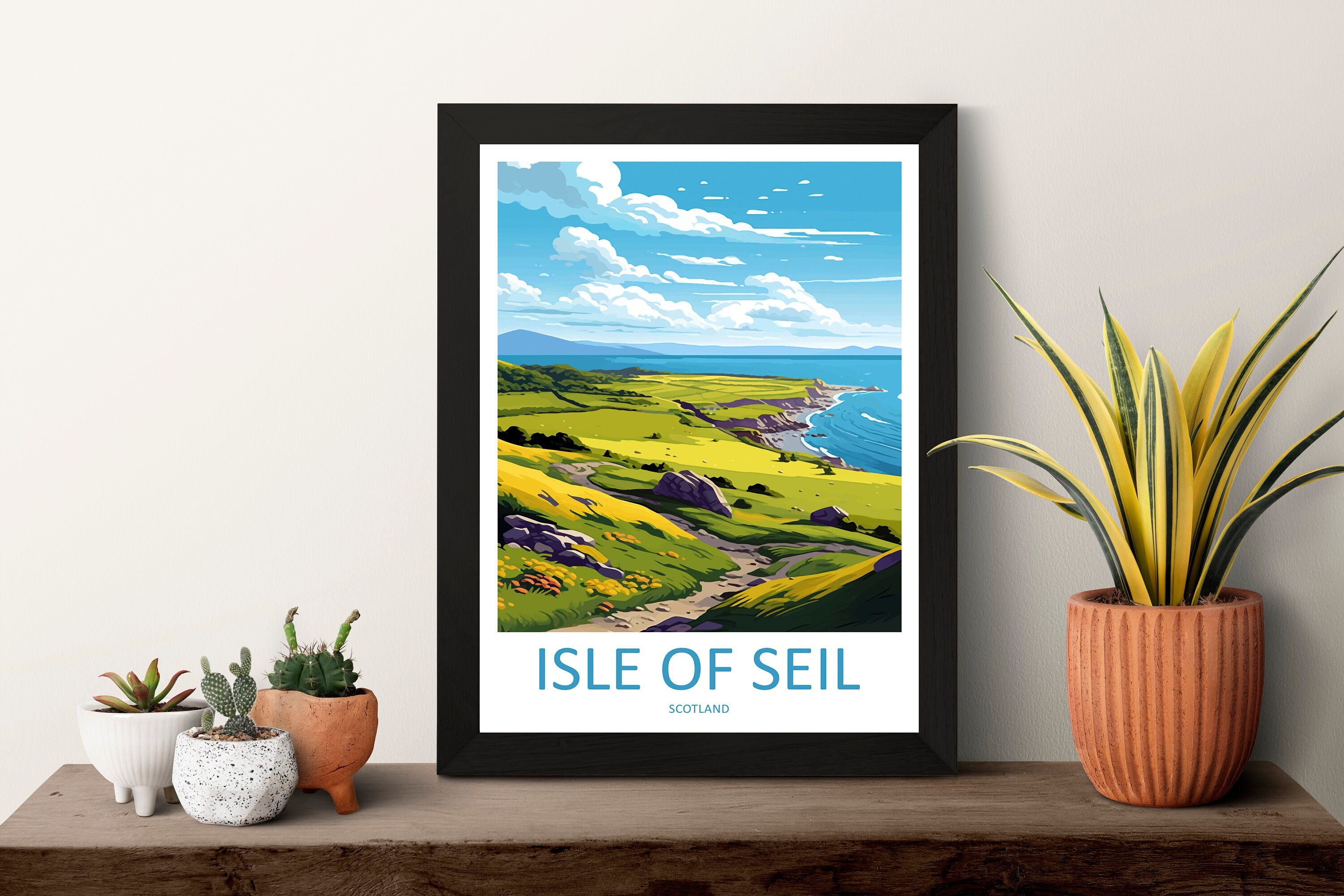 Isle Of Seil Travel Print