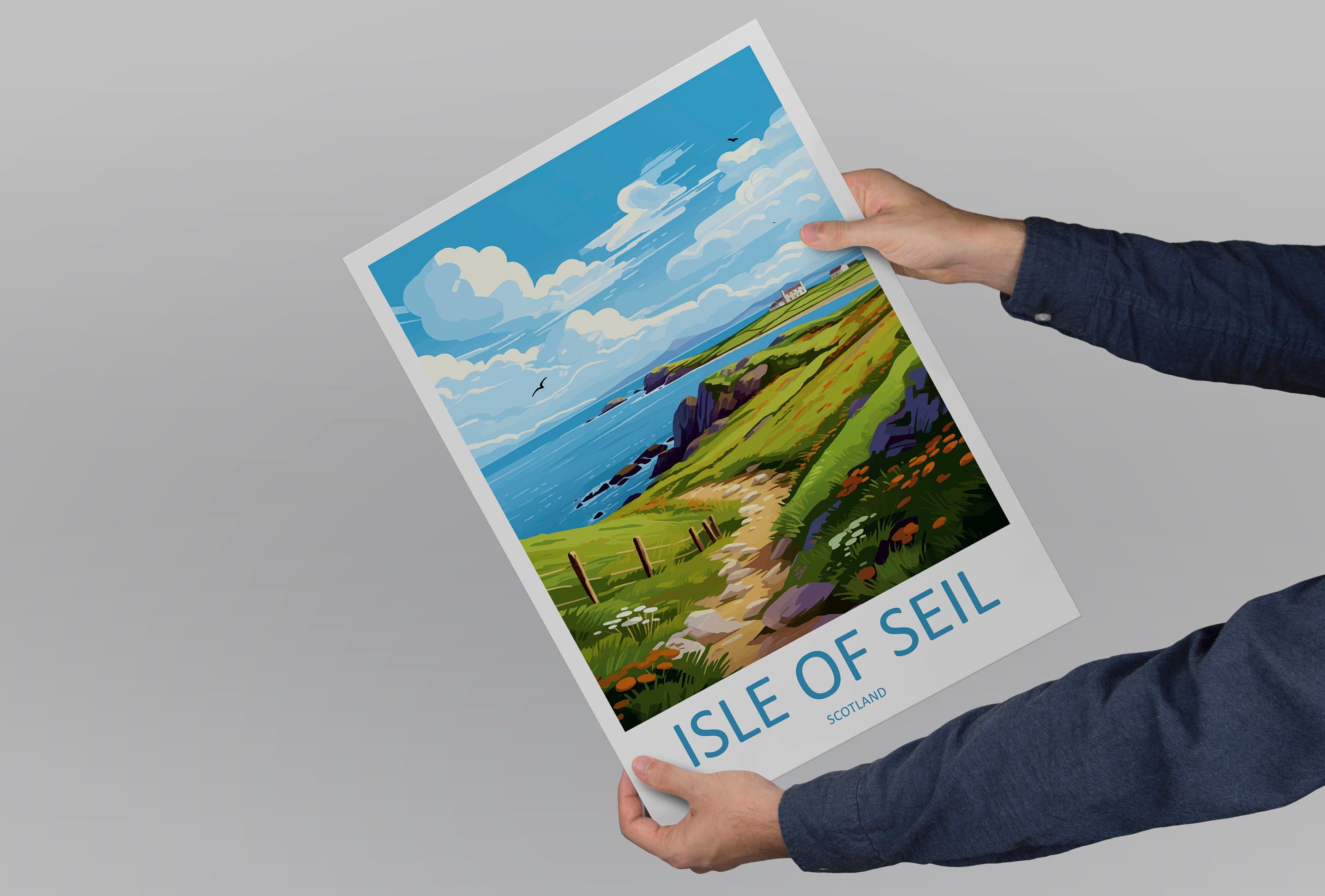 Isle Of Seil Travel Print