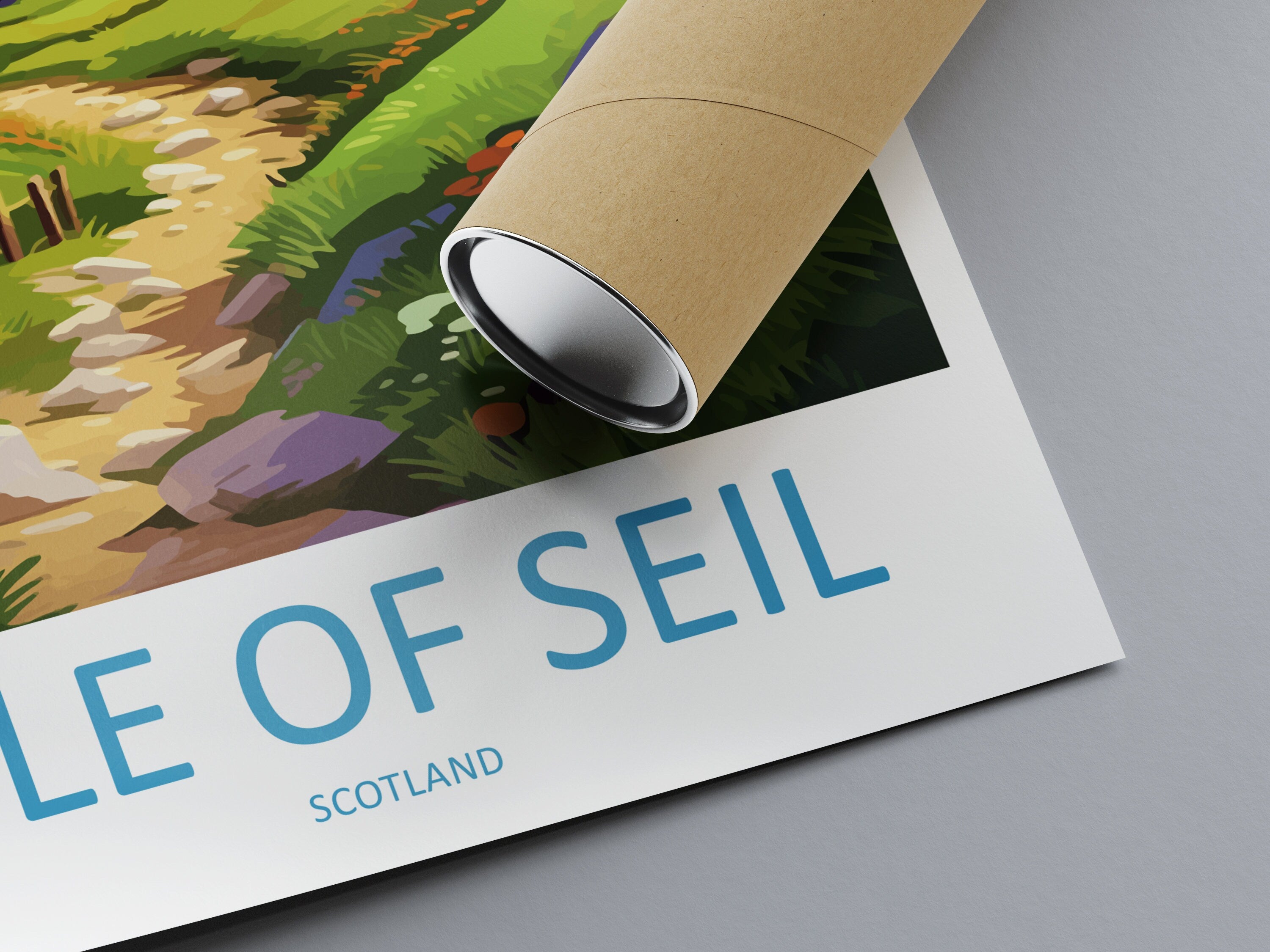 Isle Of Seil Travel Print