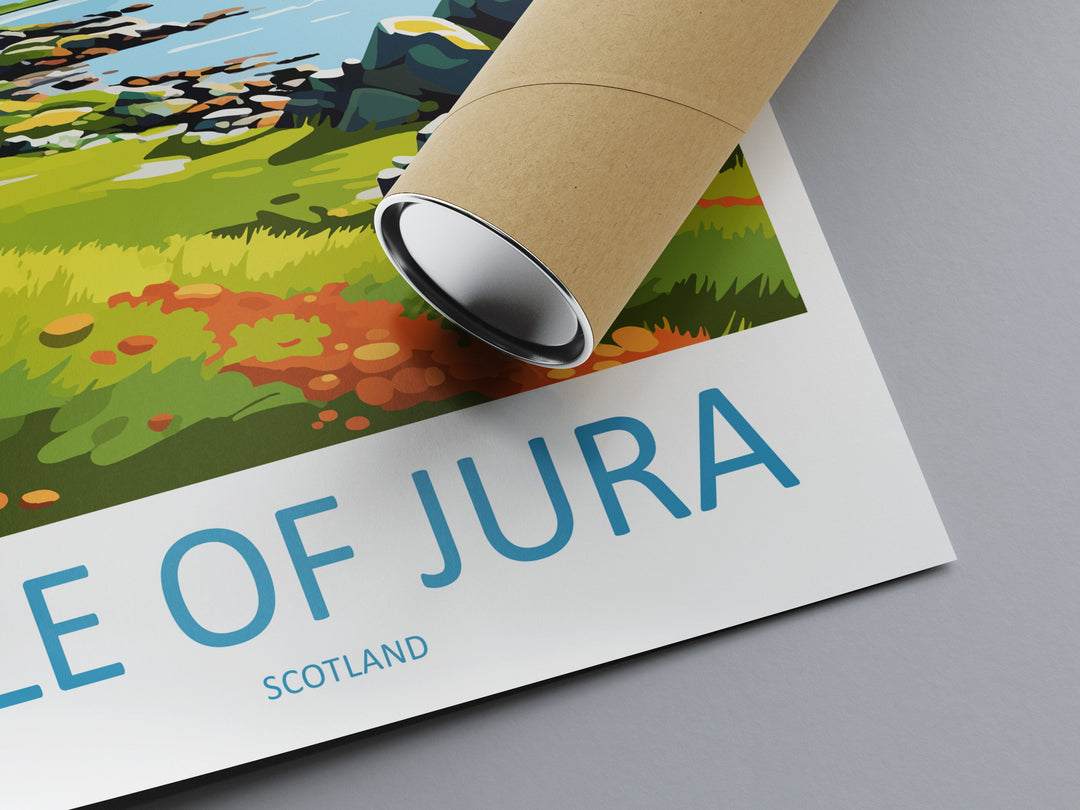 Isle Of Jura Travel Print Wall Art Isle Of Jura Wall Hanging Home Décor Isle Of Jura Gift Art Lovers Scotland Art Lover Travel Gift
