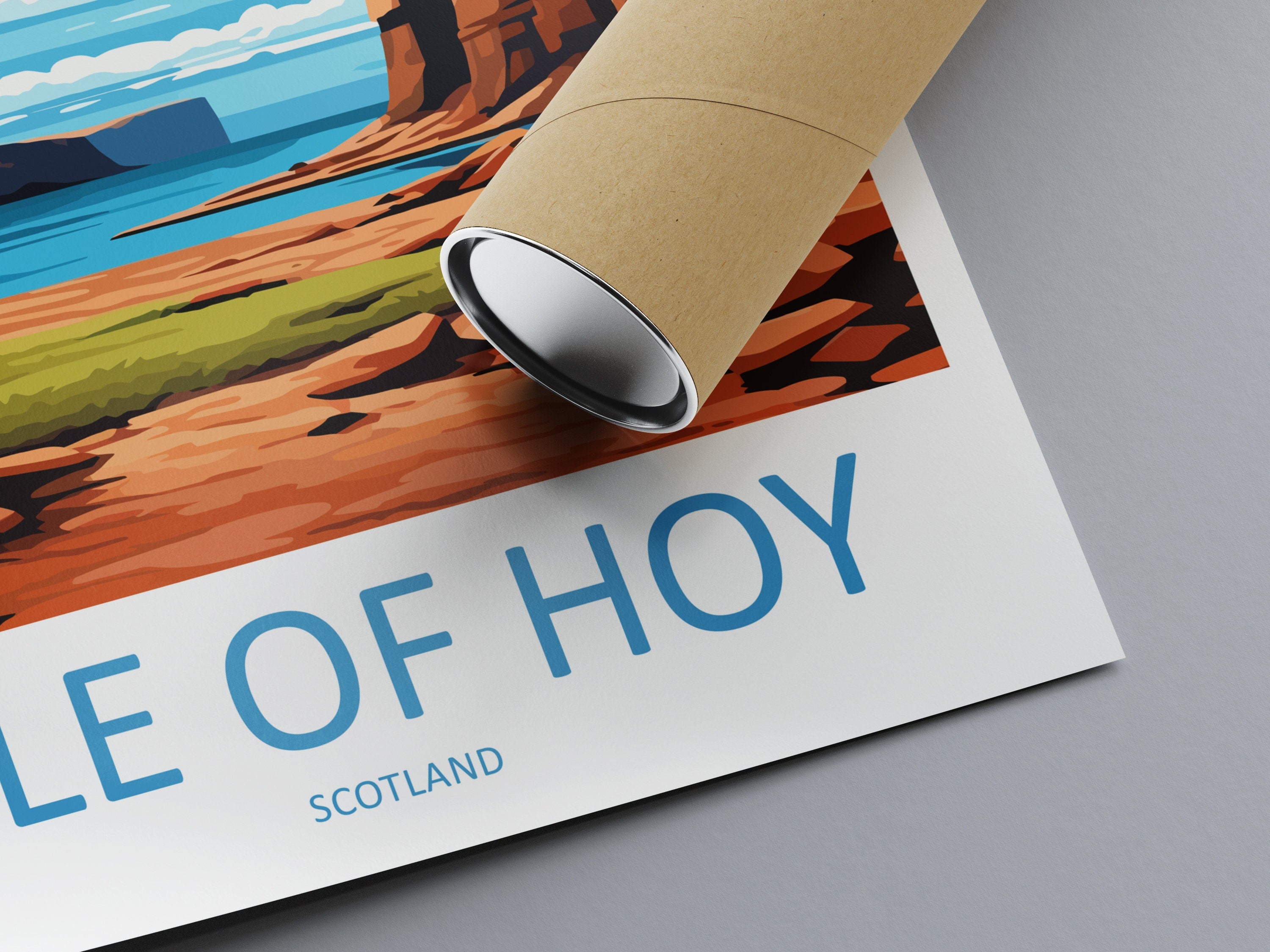 Isle Of Hoy Travel Print