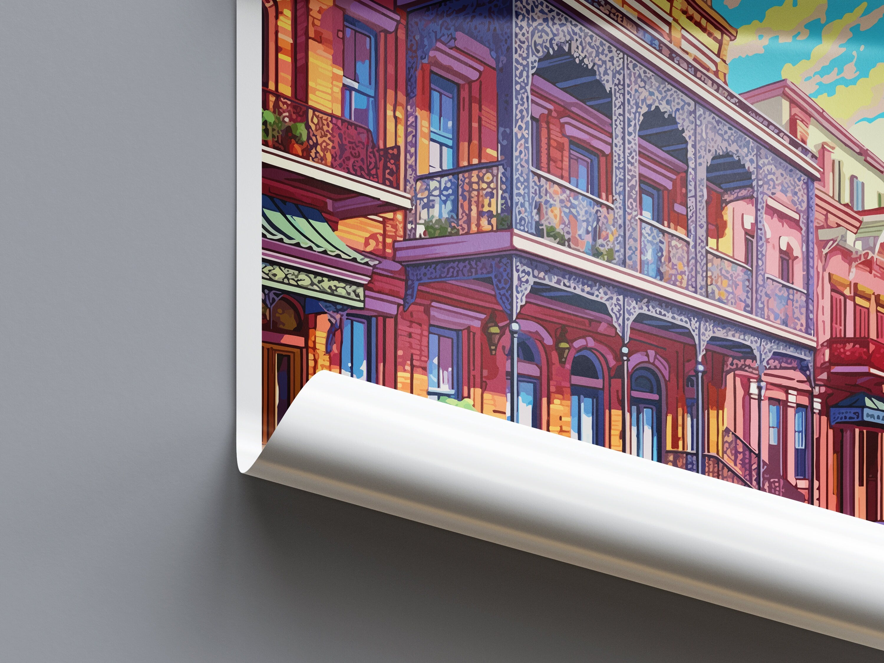 New Orleans Travel Print