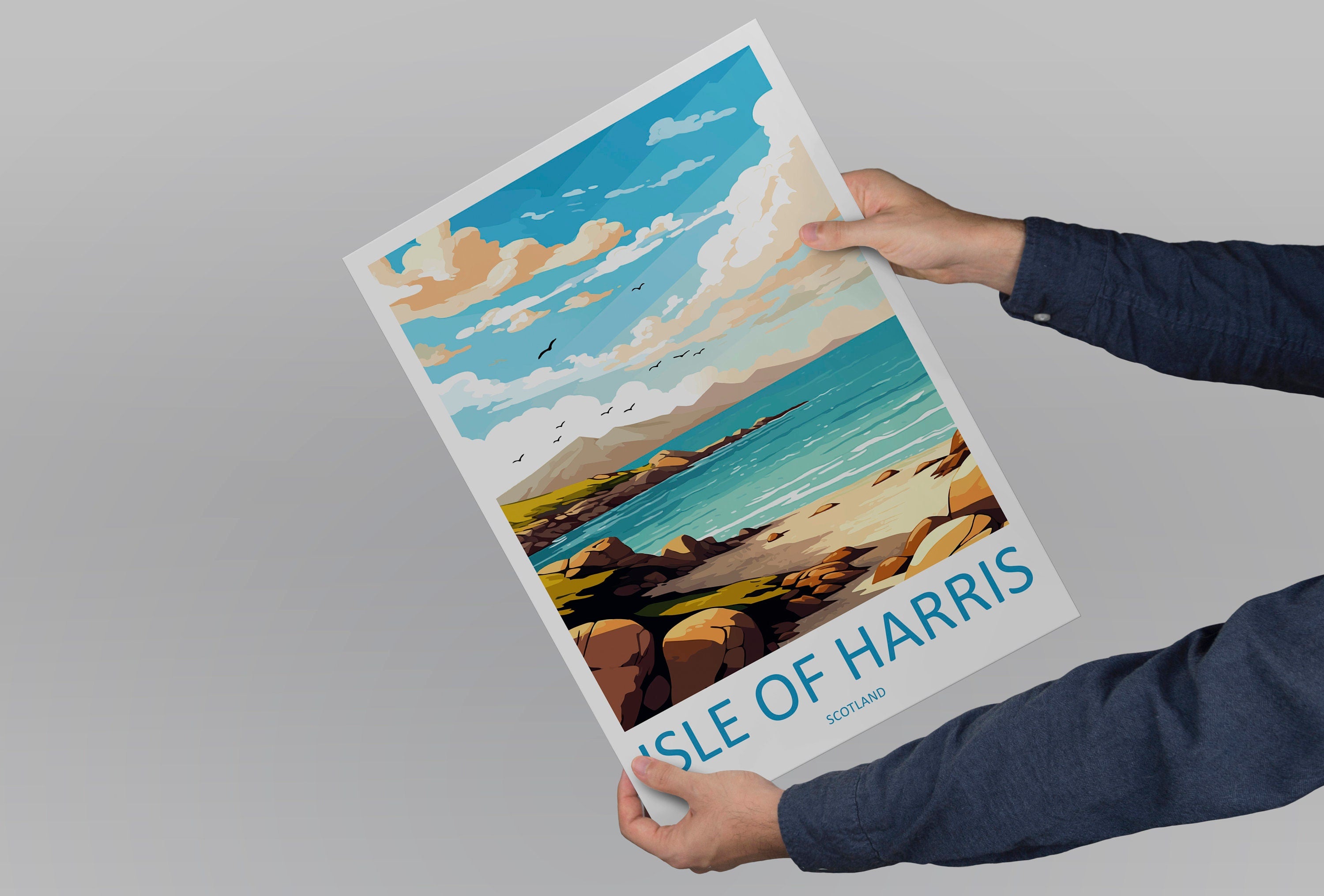 Isle Of Harris Travel Print