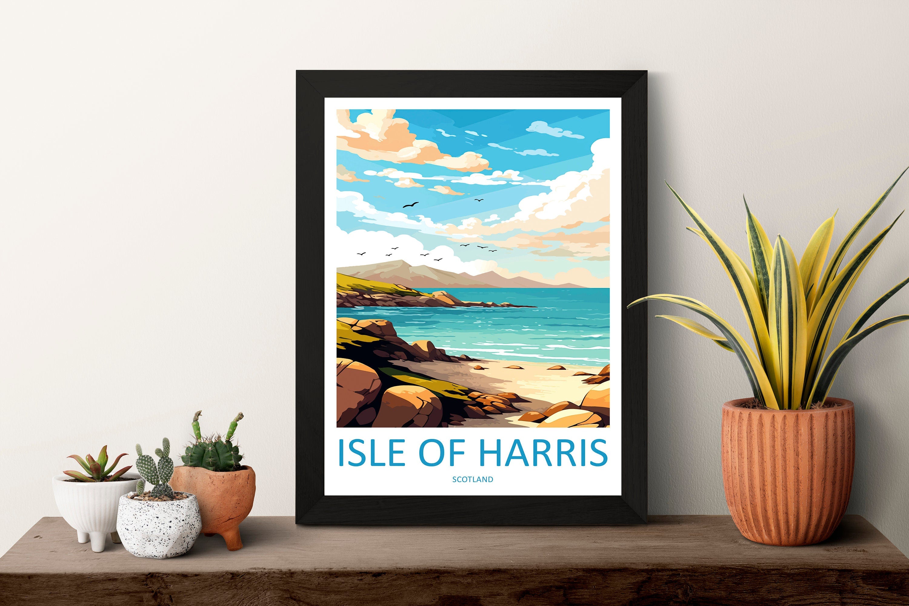 Isle Of Harris Travel Print