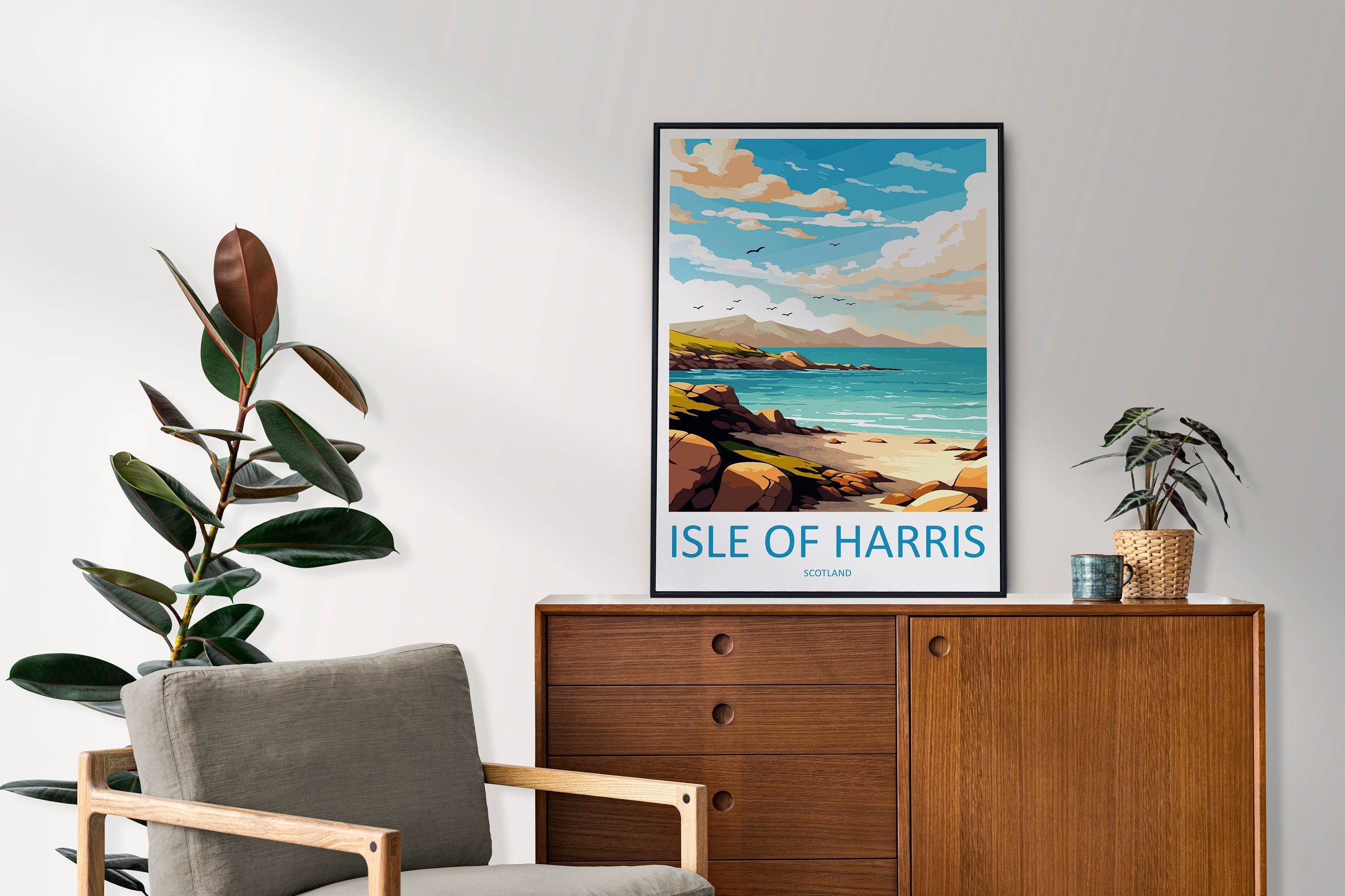 Isle Of Harris Travel Print