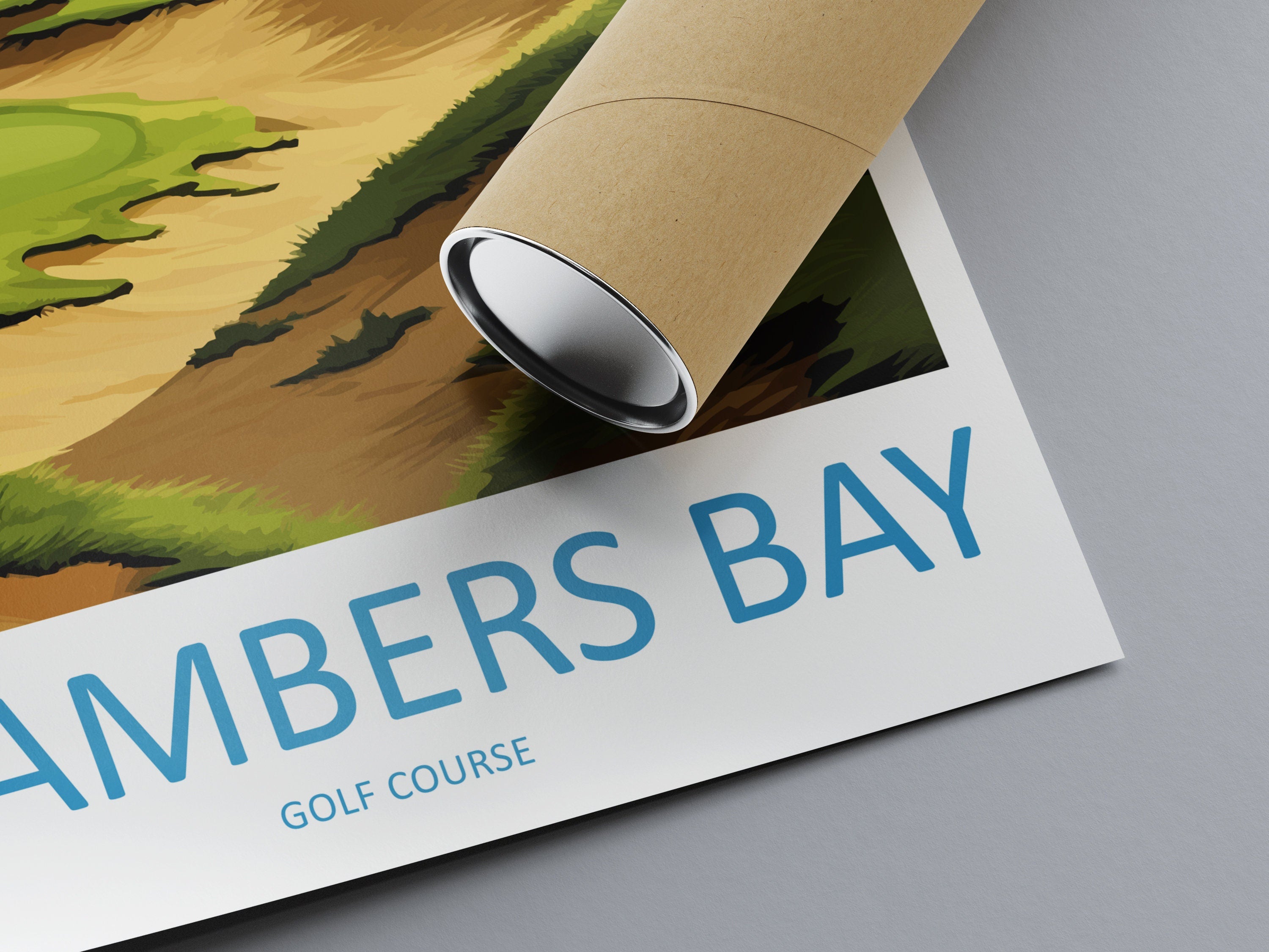 Chambers Bay Golf Club Travel Print