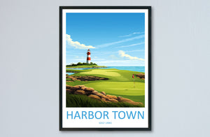 Harbor Town Golf Links Travel Print