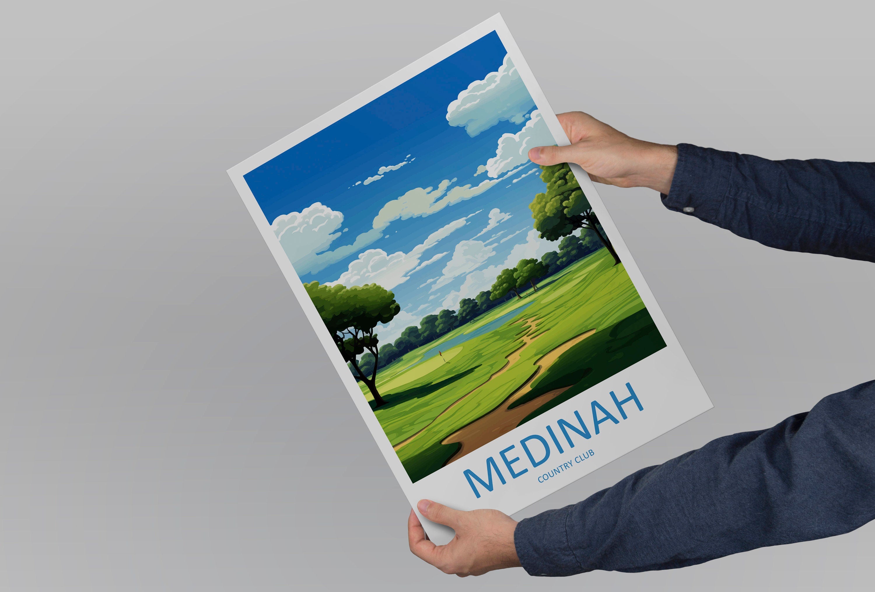 Medinah Golf Course Travel Print