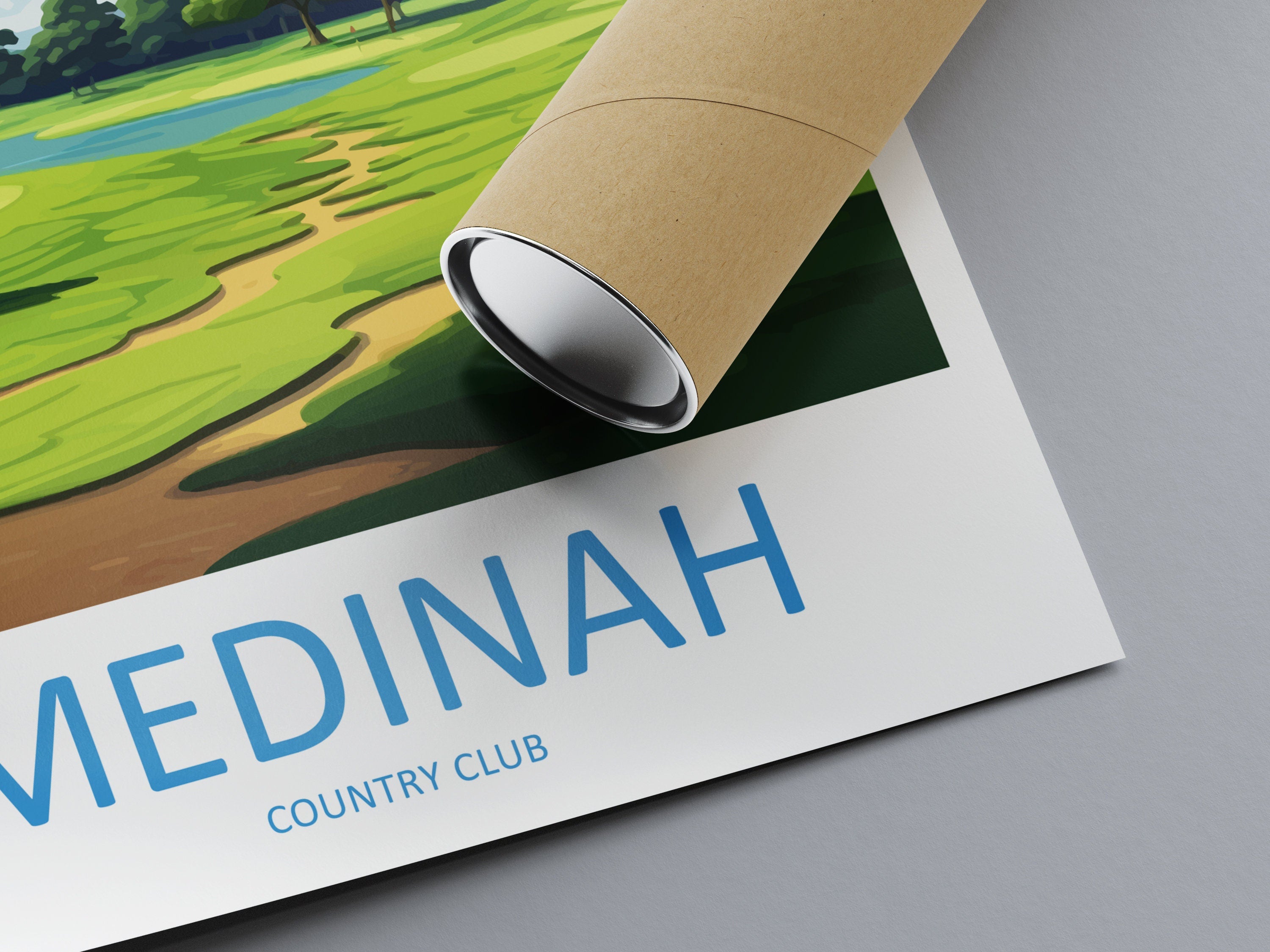 Medinah Golf Course Travel Print