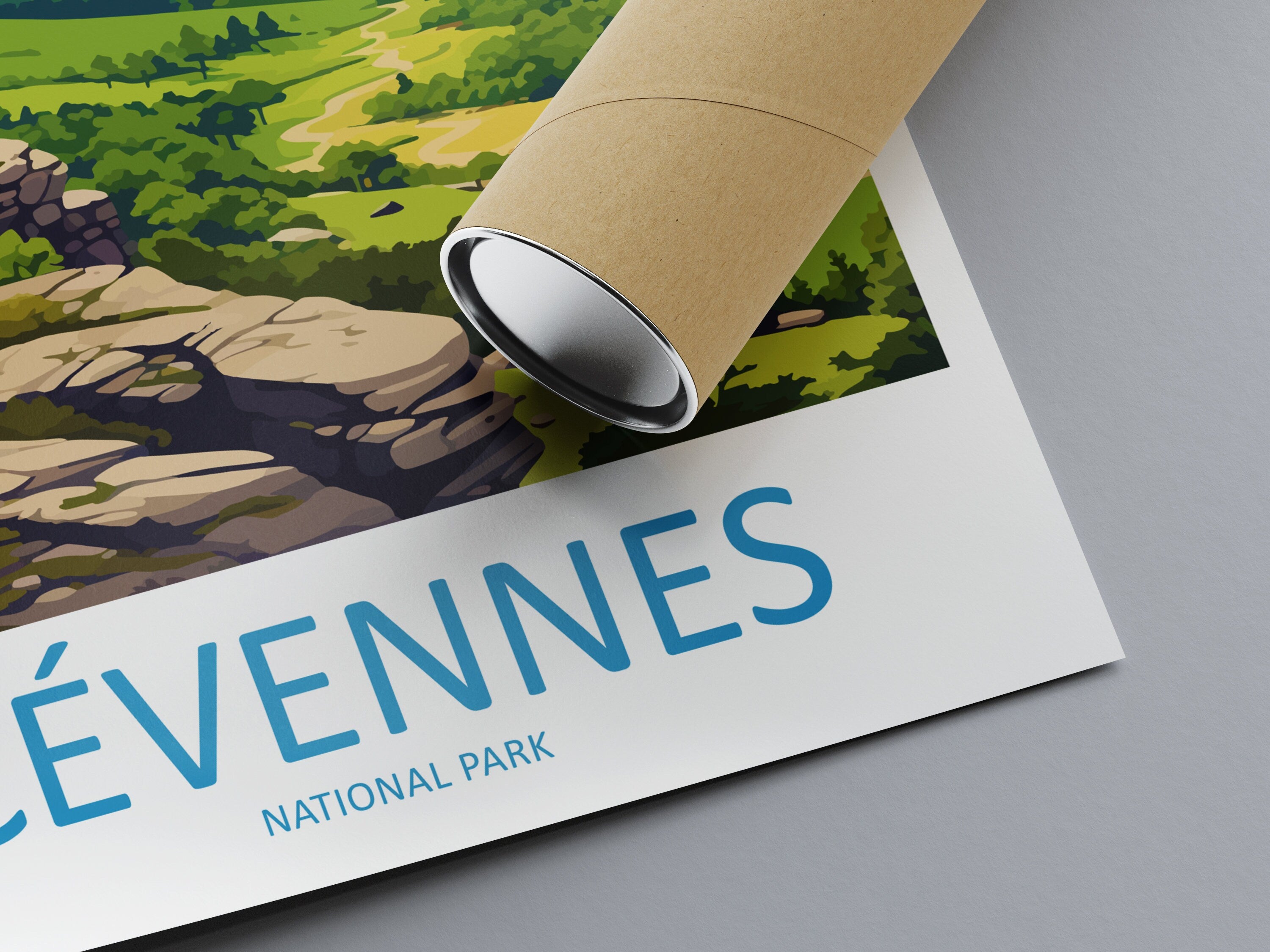 Cévennes National Park Travel Print