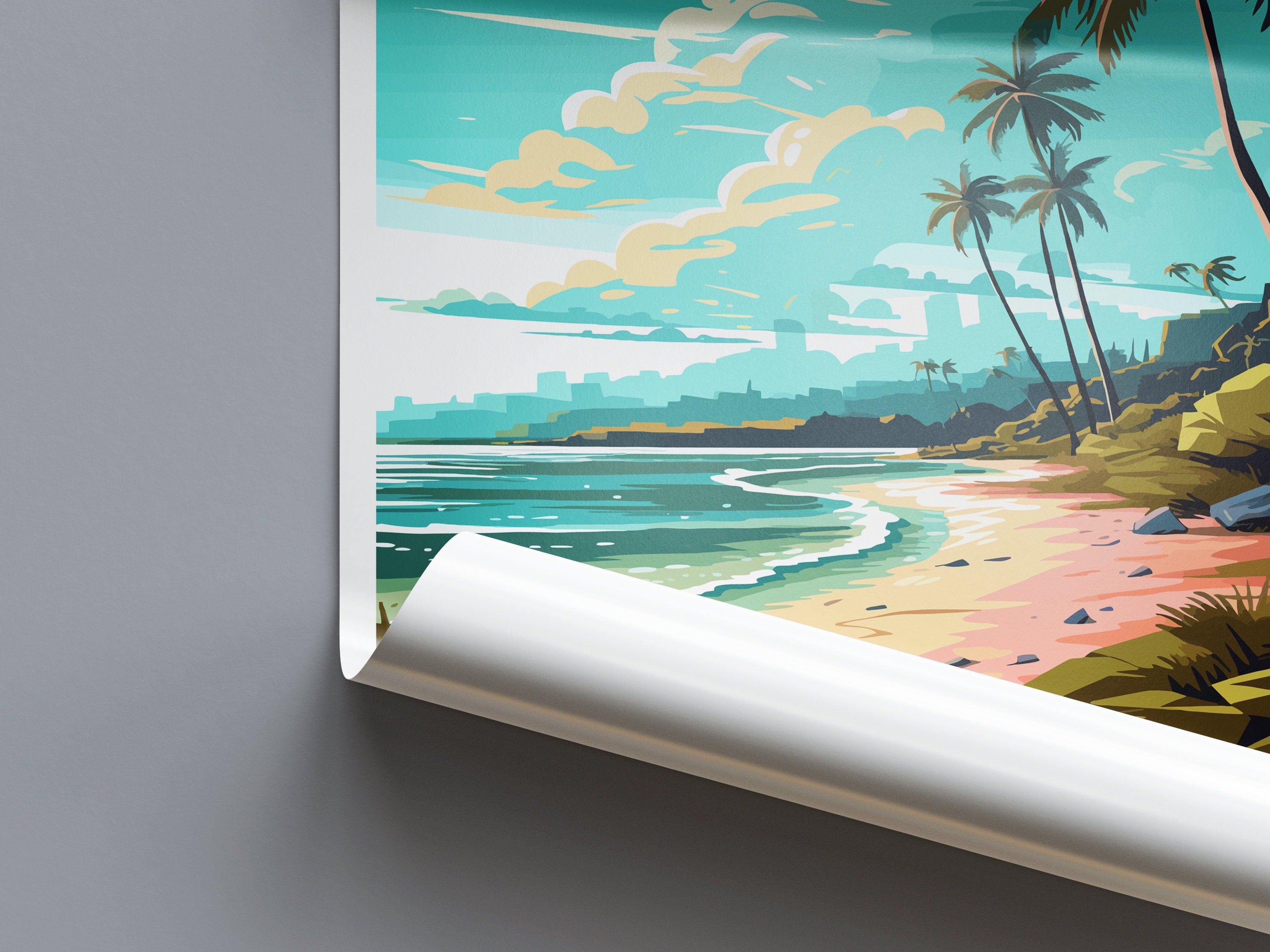 Boca Chica Travel Print