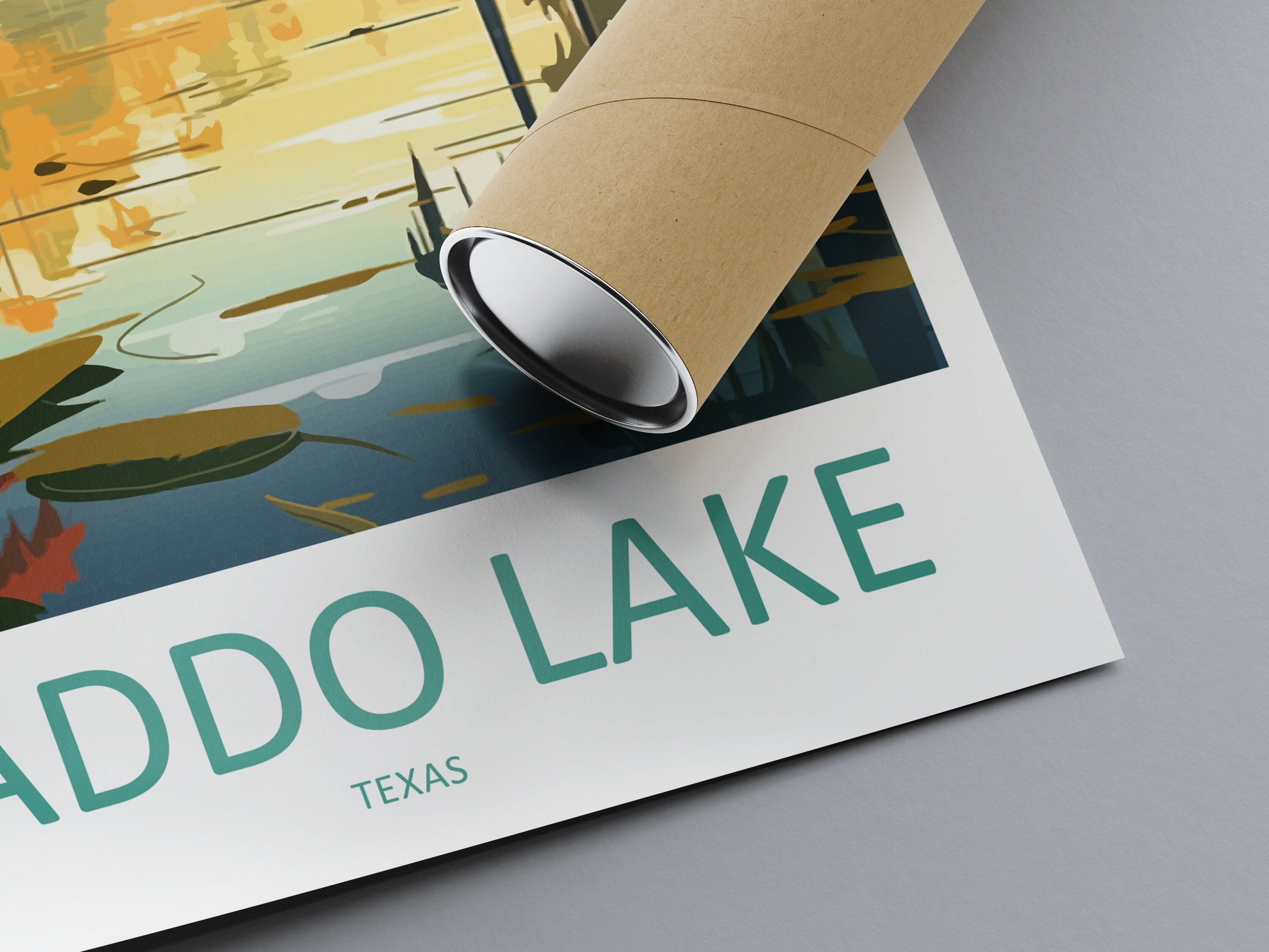 Caddo Lake Travel Print