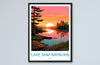 Lake Sam Rayburn Travel Print