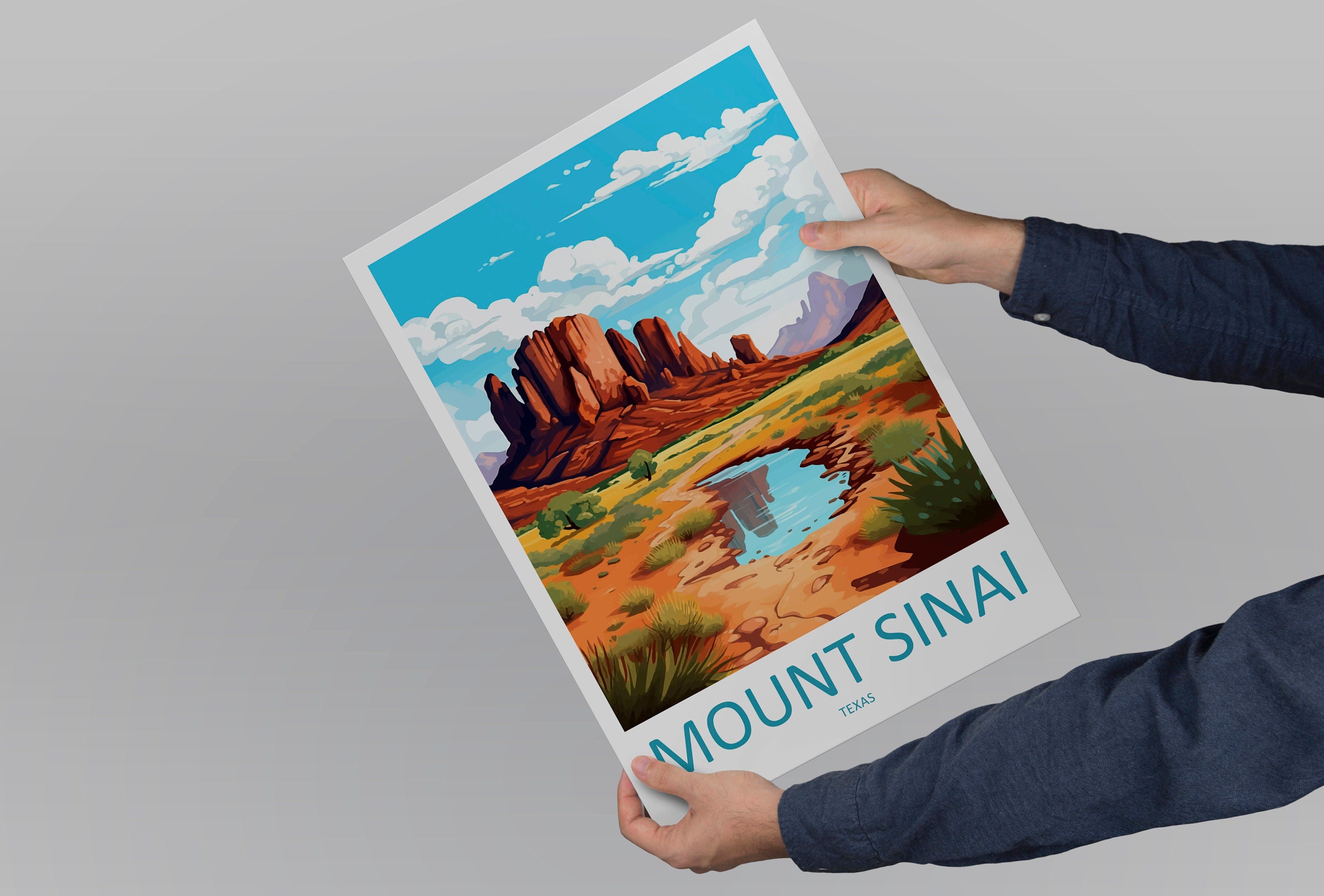 Mount Sinai Travel Print