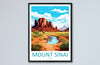 Mount Sinai Travel Print