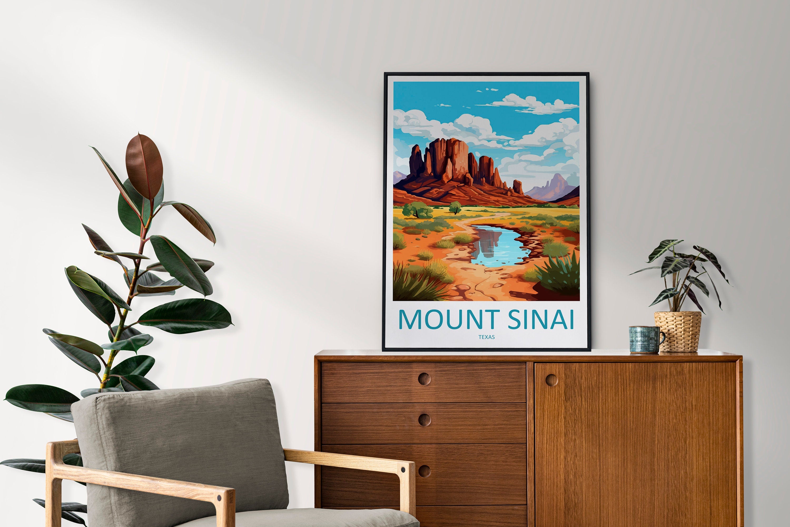 Mount Sinai Travel Print