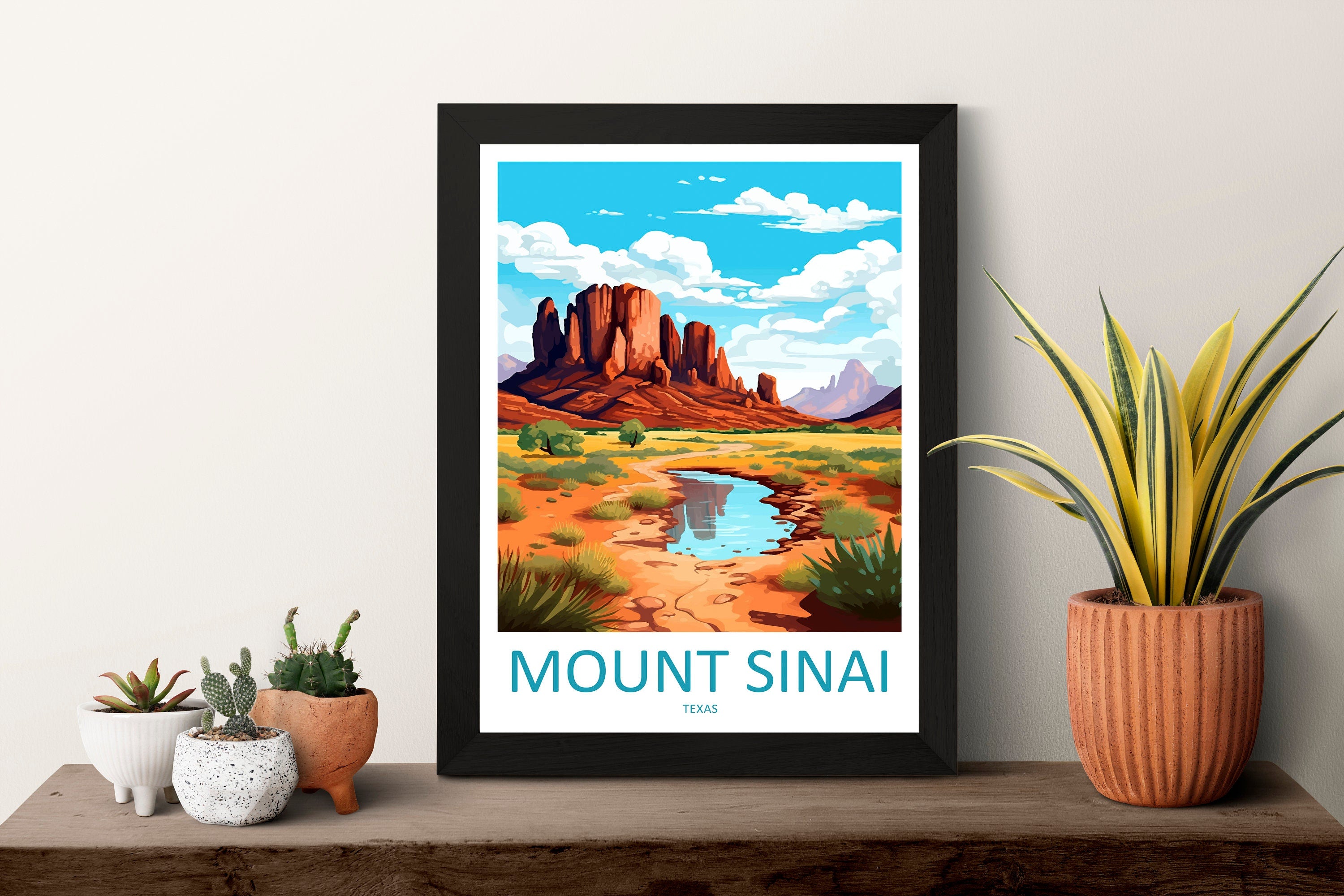 Mount Sinai Travel Print