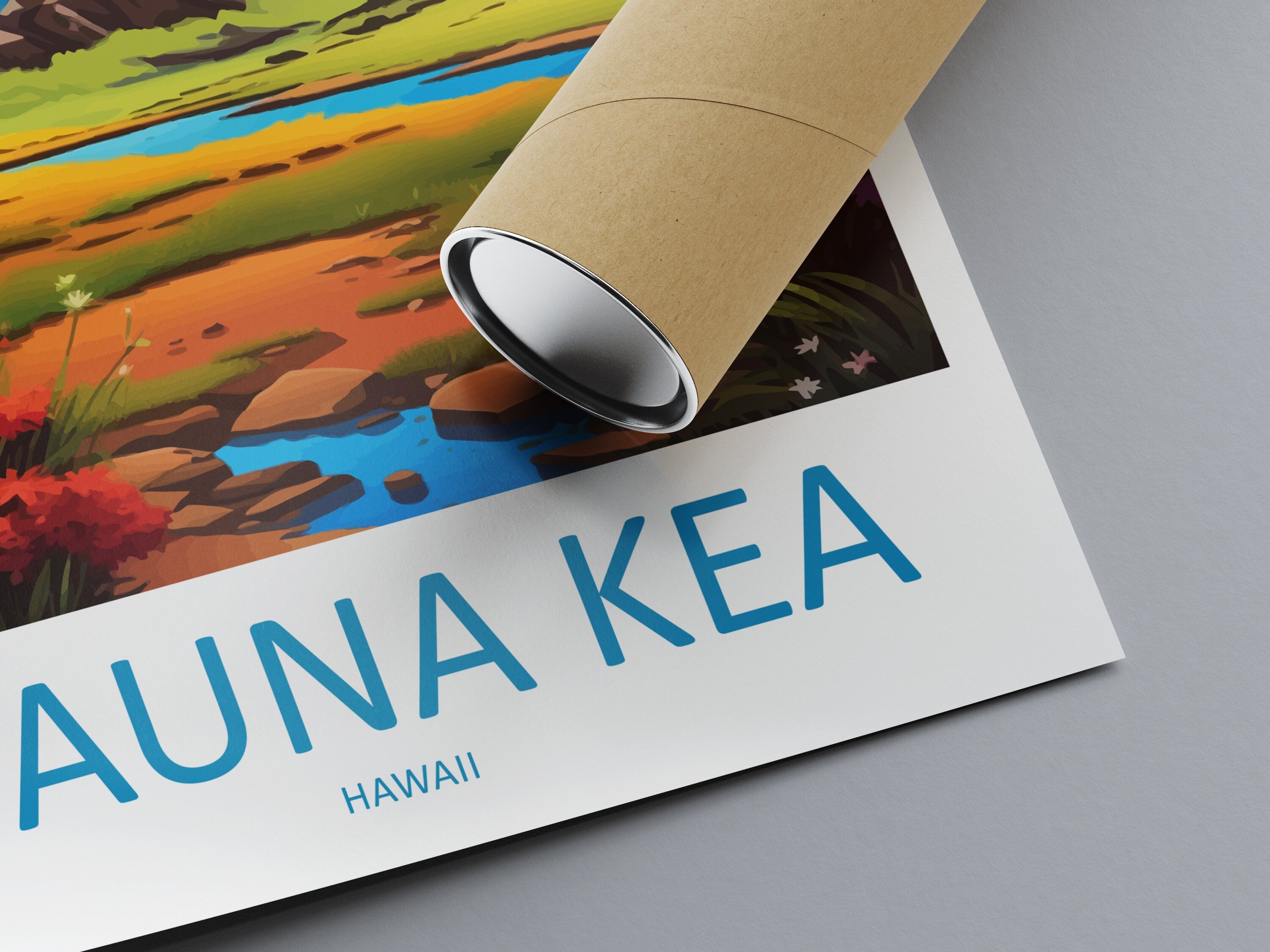 Mauna Kea Travel Print