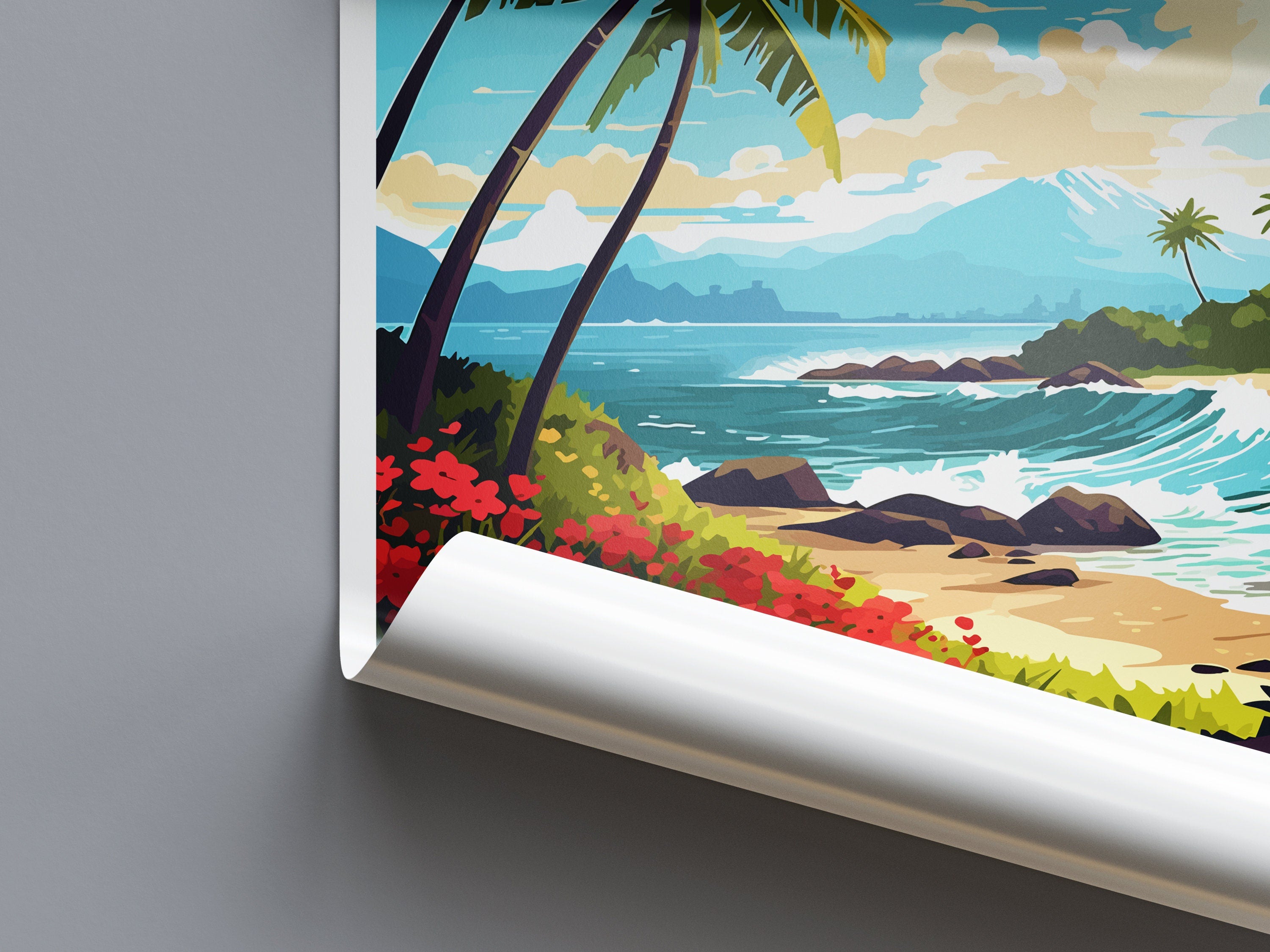 Big Island Travel Print